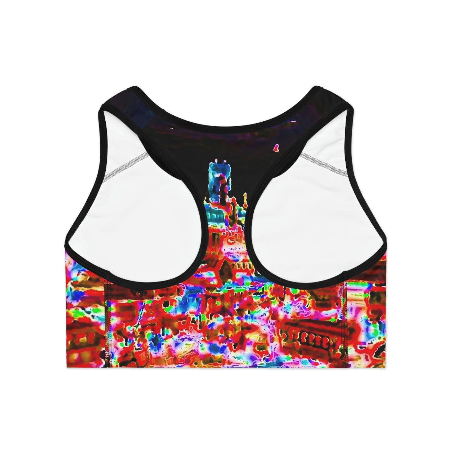 Sports Bra (AOP) ... "No.9 Fishermen's Grotto - Fishermen's Wharf, SF, California" ... Family Archives: 1970's ... Original Works ...