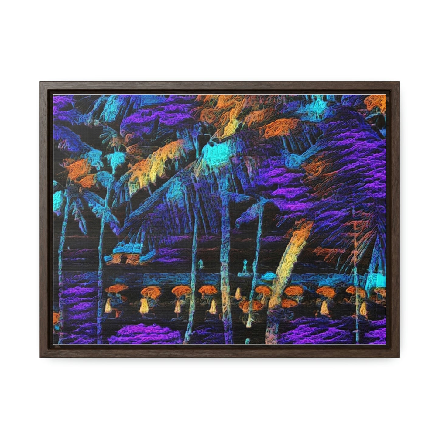 Gallery Canvas Wraps, Horizontal Frame ... "The Royal Hawai'ian: Waikiki Beach_Beach" ... Honolulu, HI ... Ocotber 2014 (Halloween) ... Original Works ...