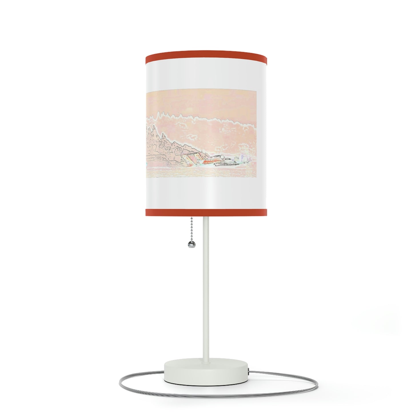 Lamp on a Stand, US|CA plug ... Seattle Columbia Cup On Lake Washington ... "Dave Wilcox Heads For The Win" ... Associate Gift-Photo ... Original Works ...