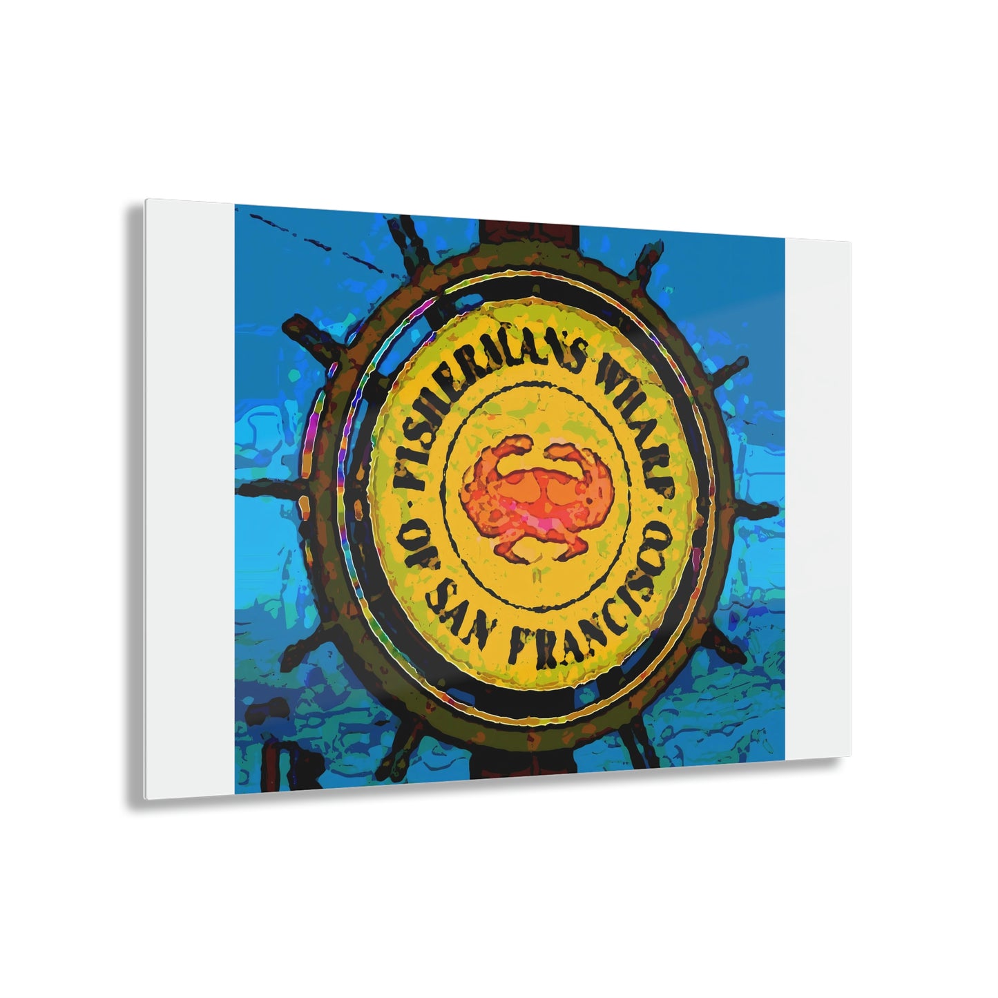 Acrylic Prints ...  "No.9 Fishermen's Grotto - Fishermen's Wharf, SF, California" ... Family Archives: 1970's ... Original Works ...