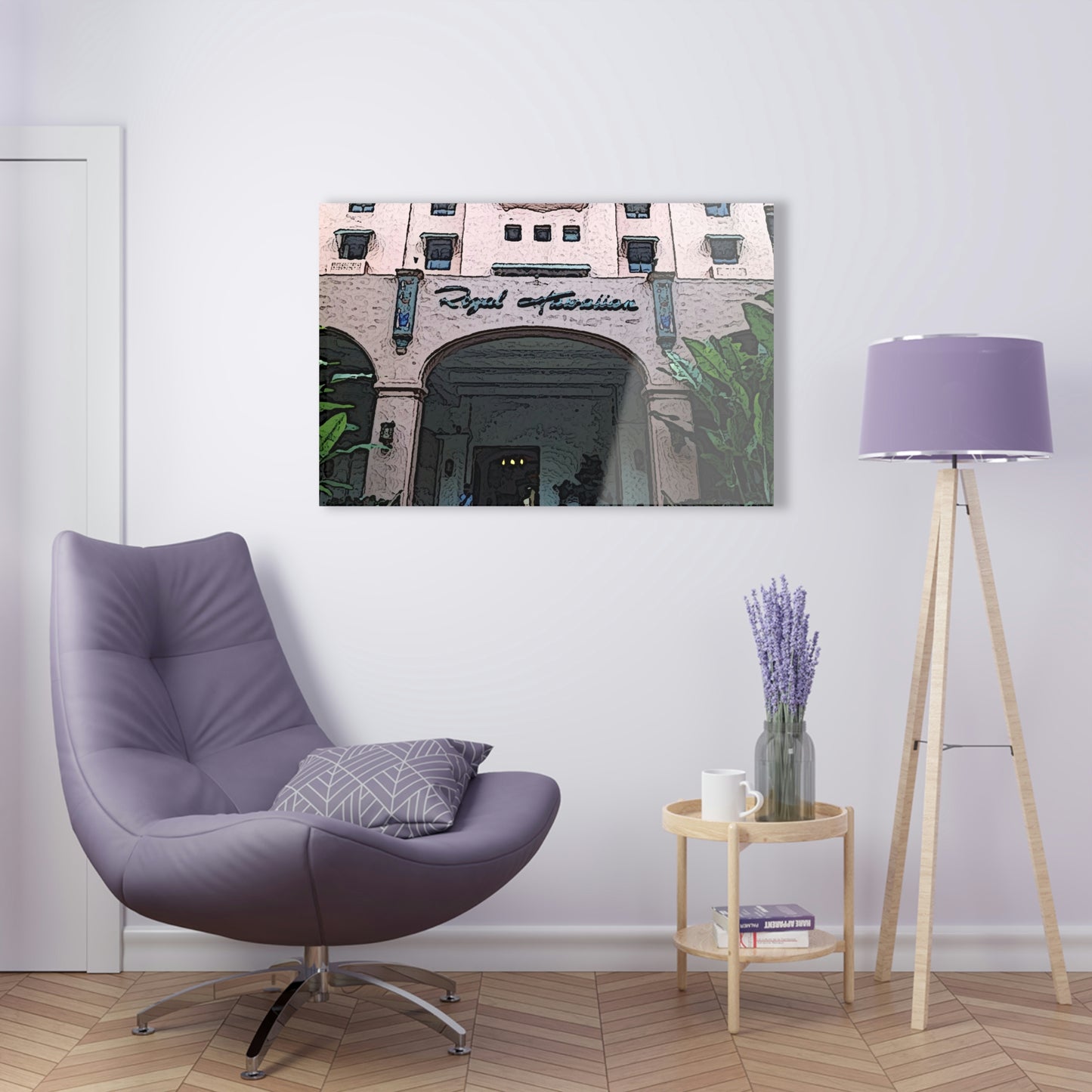 Acrylic Prints ...  "La Grande Entree" At: 'The Pink Palace' ... The Royal Hawai'ian ... Honolulu, HI ... '27Oct2014' ... Original Works ...