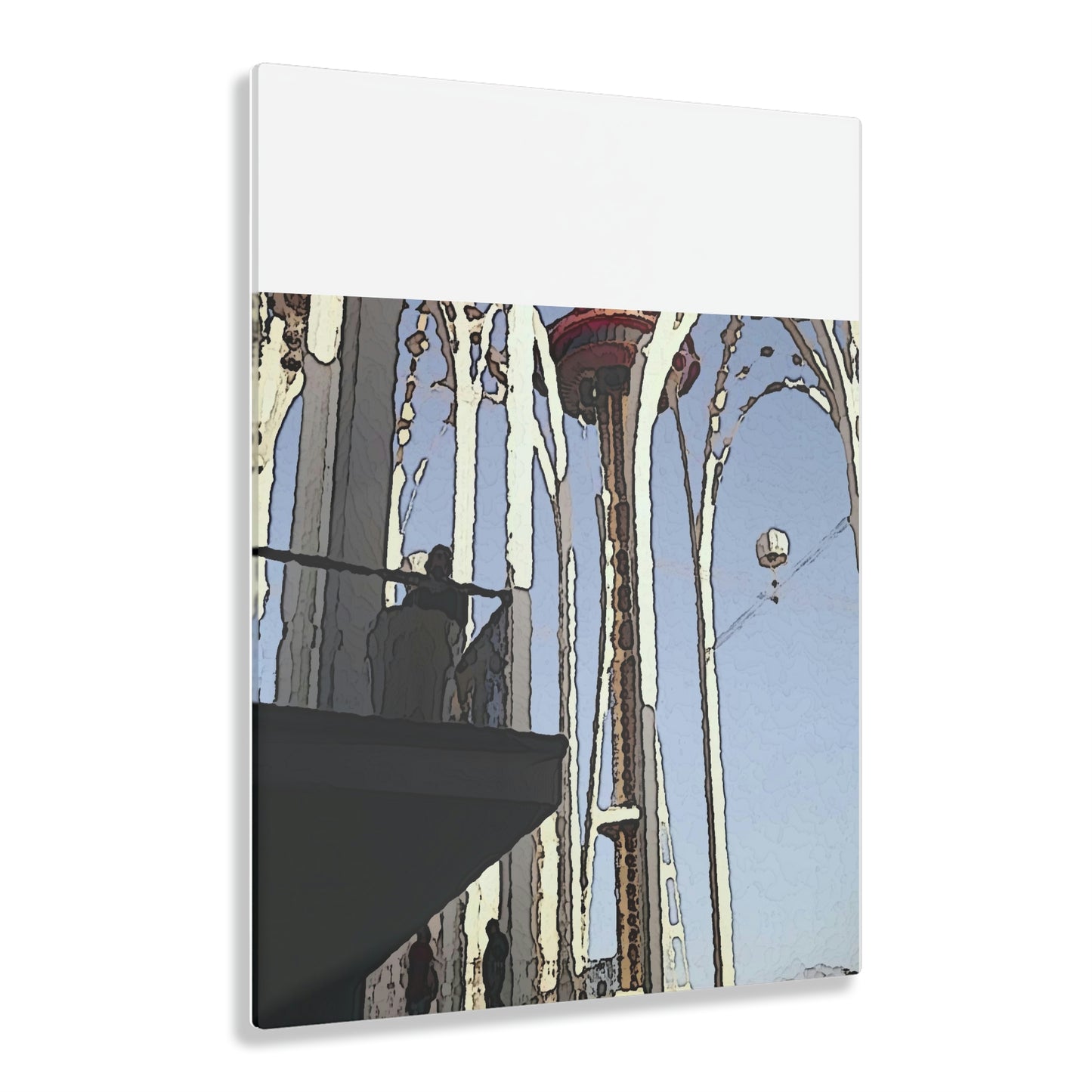 Acrylic Prints ... "Seattle World's Fair ... 1962" ... Space Needle 'Through-The-Arches' ... Family Archives ... Original Works ...