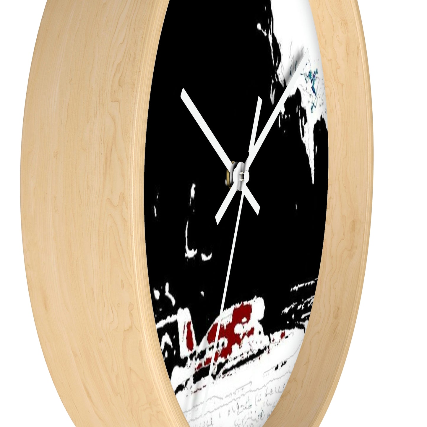 Wall clock ... Seattle Columbia Cup On Lake Washington ... "Dave Wilcox Heads For The Win" ... Associate Gift-Photo ... Original Works ...