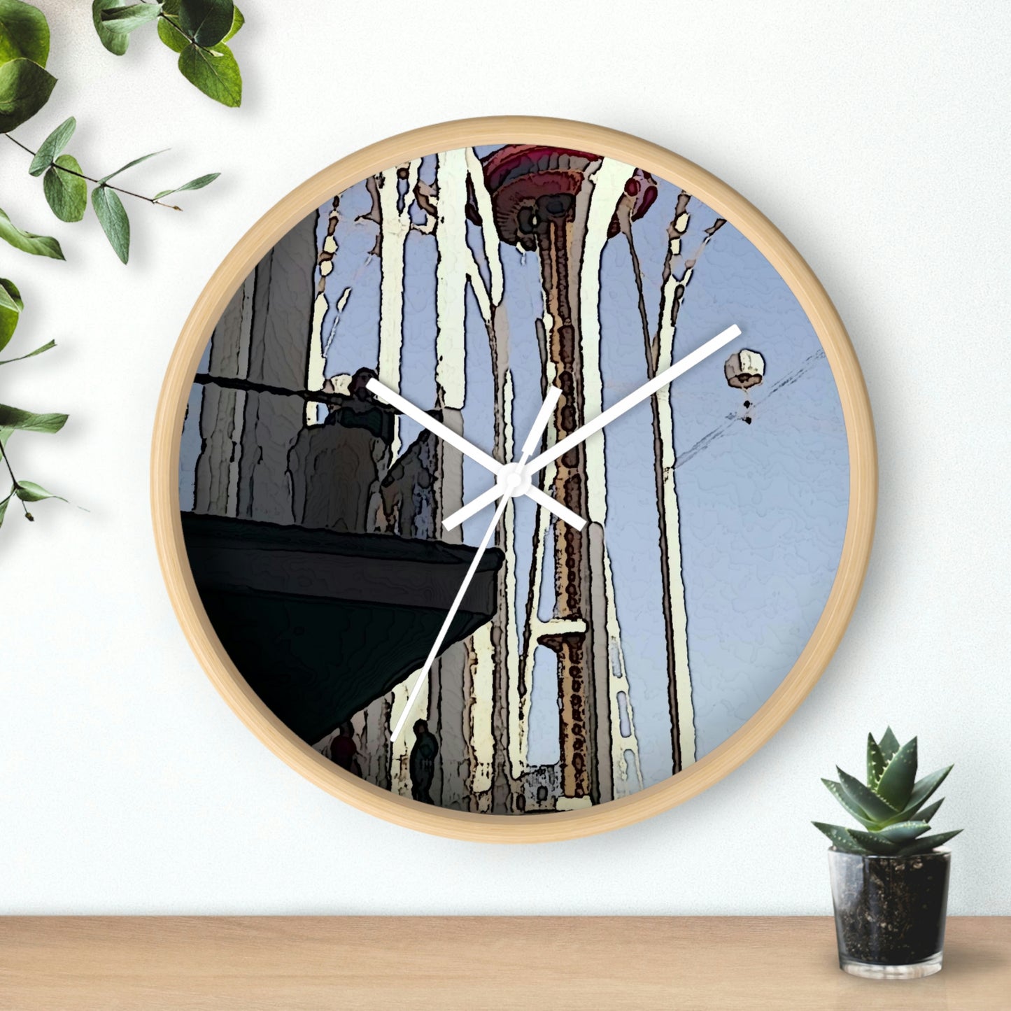 Wall clock ... "Seattle's World Fair ... 'A Family Favourite' ..." Original Works ...