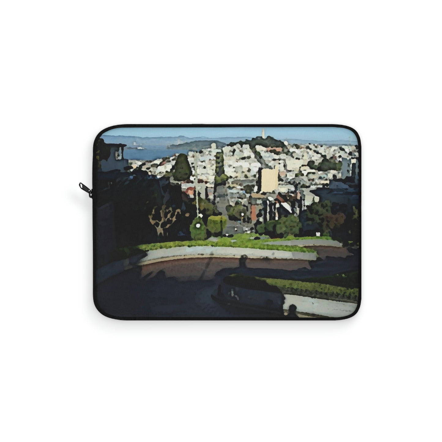 Laptop Sleeve ... "Lombard Street San Francisco, CA, USA" ... Family Archives 1970's ... Original Works ...