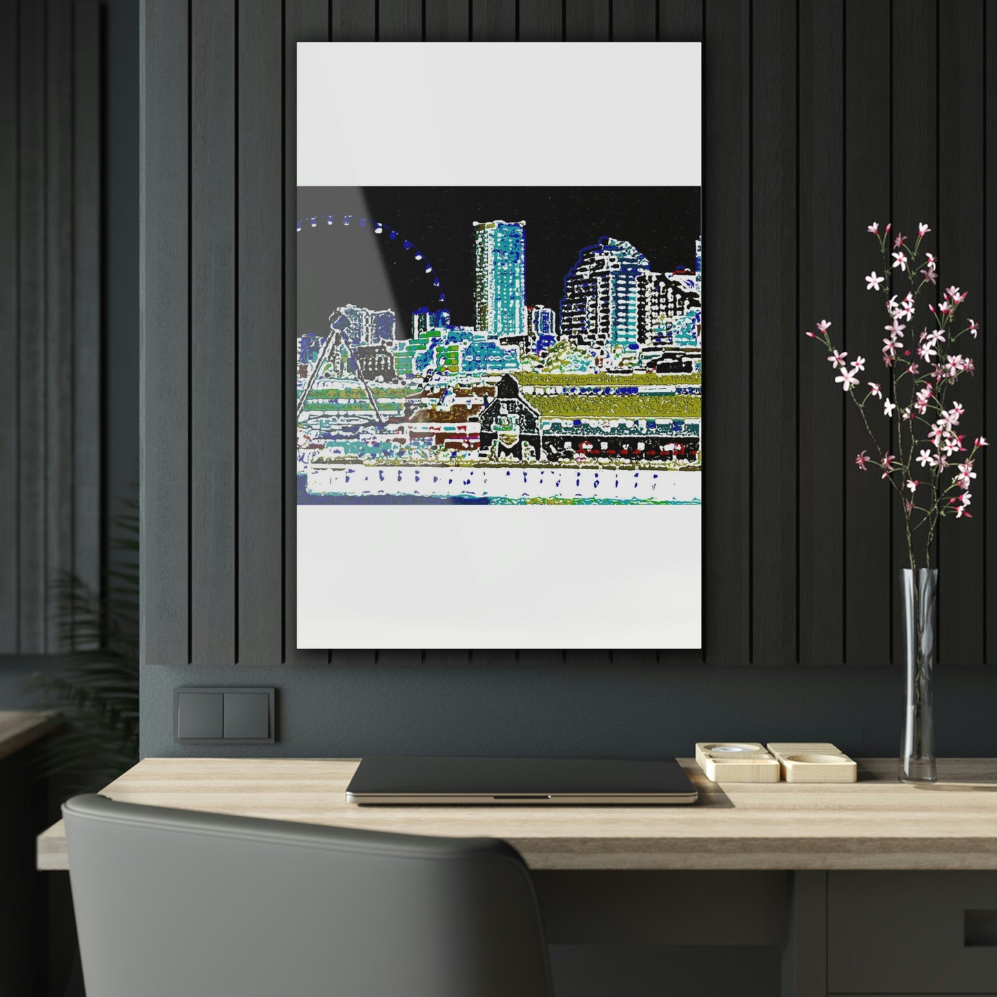 Acrylic Prints ... That Classic Wheel ... 'Seattle's Wheel' ... & An Old Classic Waterside Vendors ...  'Family Archives' ... Original Works ...