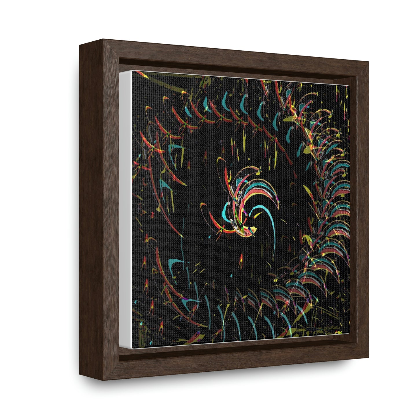 Gallery Canvas Wraps, Square Frame ... "Waning Moon" ... Central Idaho ... October 2022 ... Rendering Time: 22 Hours ... Original Works ...