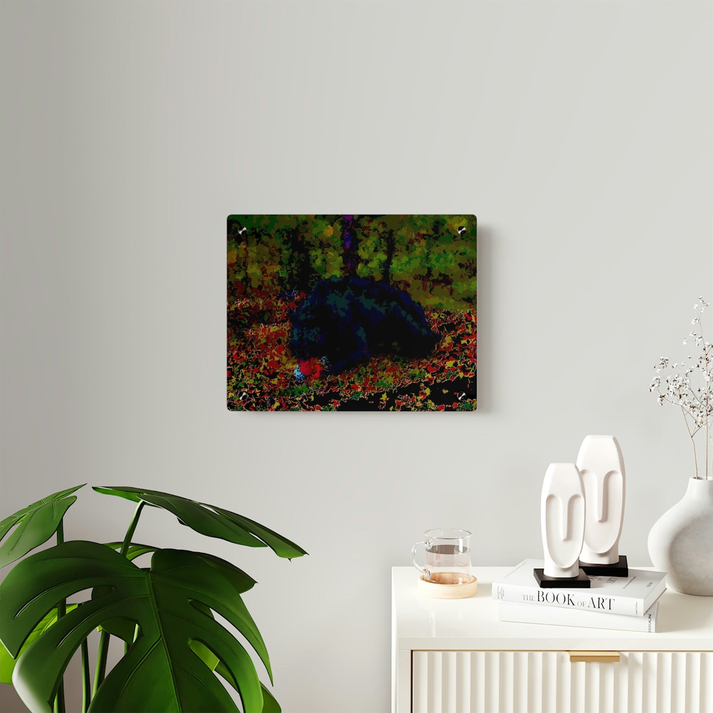 Acrylic Wall Art Panels ... RCY: "Rhett Creek Yogi ... '500 Lbs Of Autumn Season Hunger' ..."  ... September 2022 ... Central Idaho ... Original Works ...