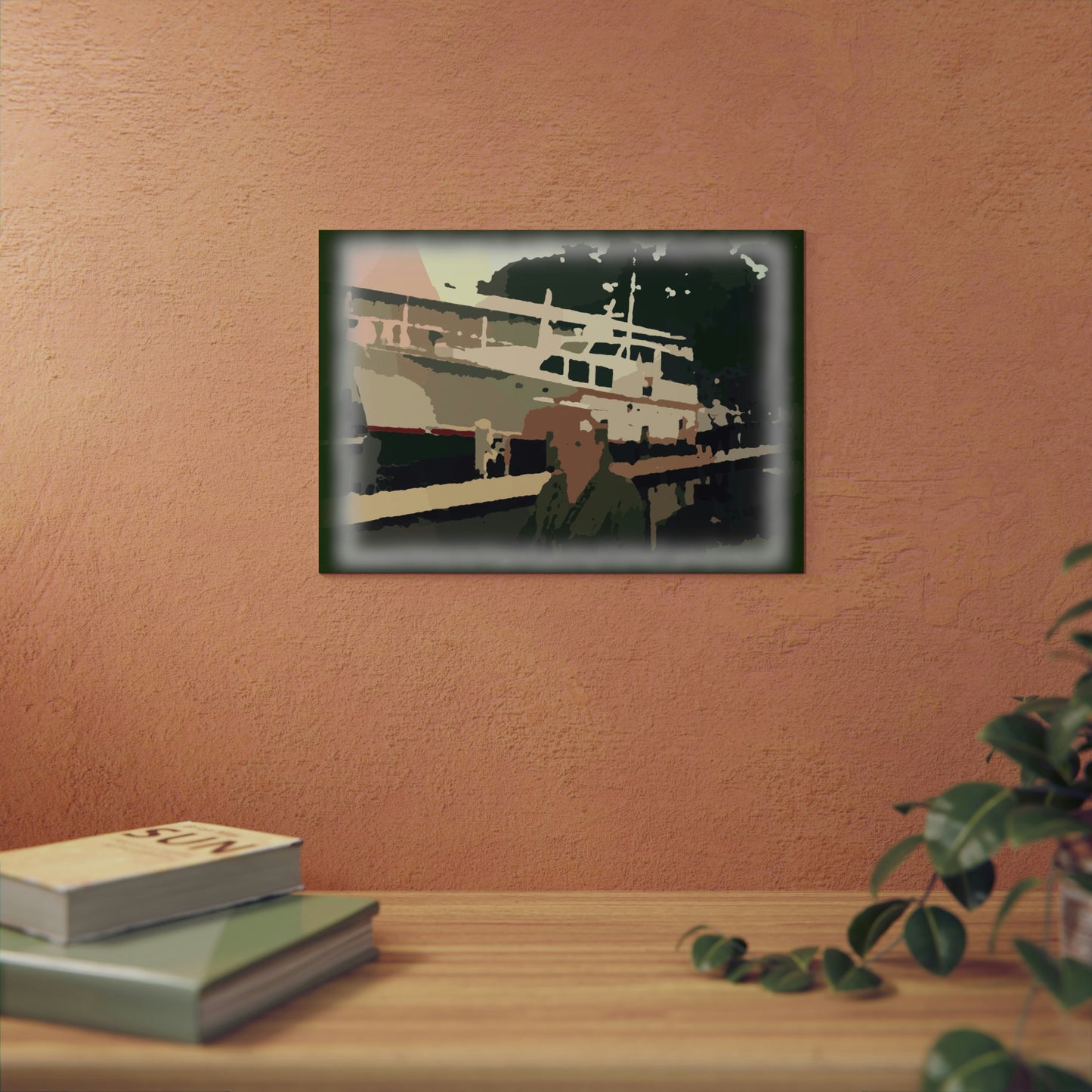 Aluminum Composite Panels ... Classic 1970 Trumpy Wooden Yacht 'On-The-Rails' " ... Circa Autumn 2017 ... Great Bridge, Virginia ... AYB ...