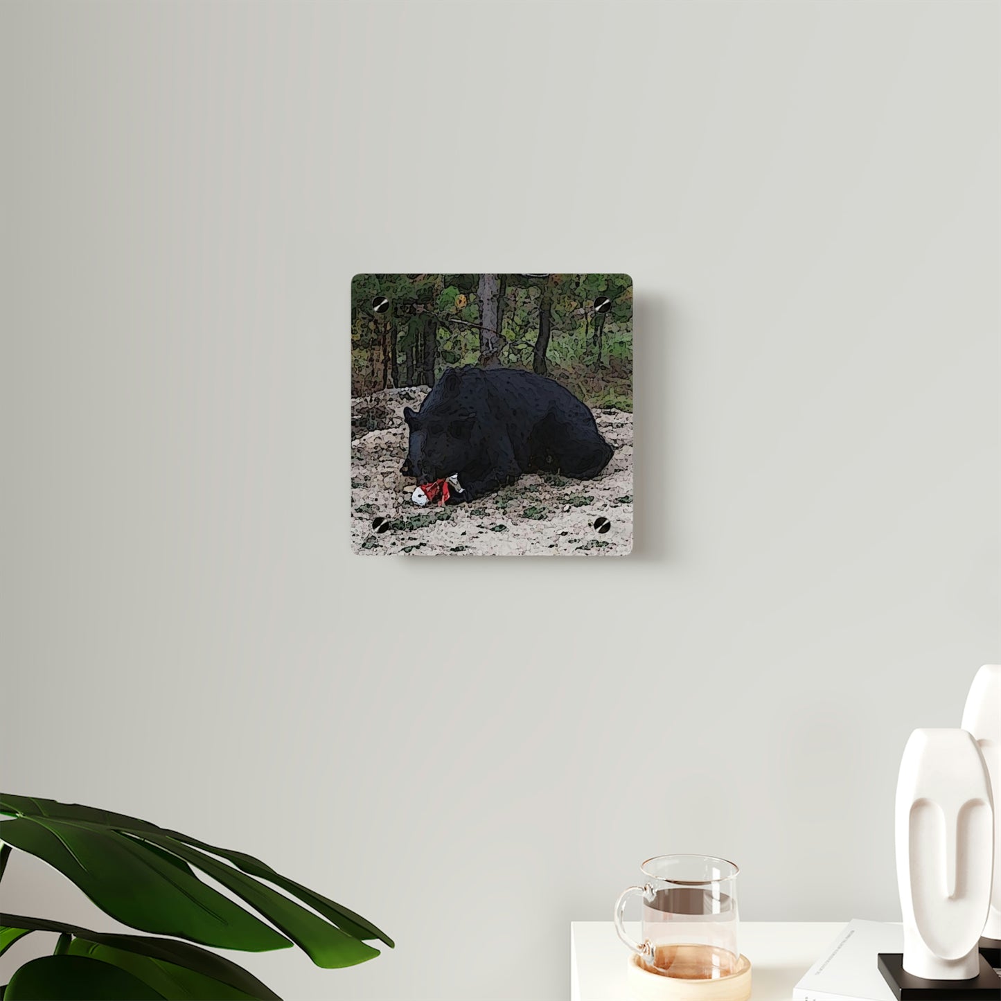 Acrylic Wall Art Panels ... RCY: "Rhett Creek Yogi ... '500 Lbs Of Autumn Season Hunger' ..."  ... September 2022 ... Central Idaho ... Original Works ...