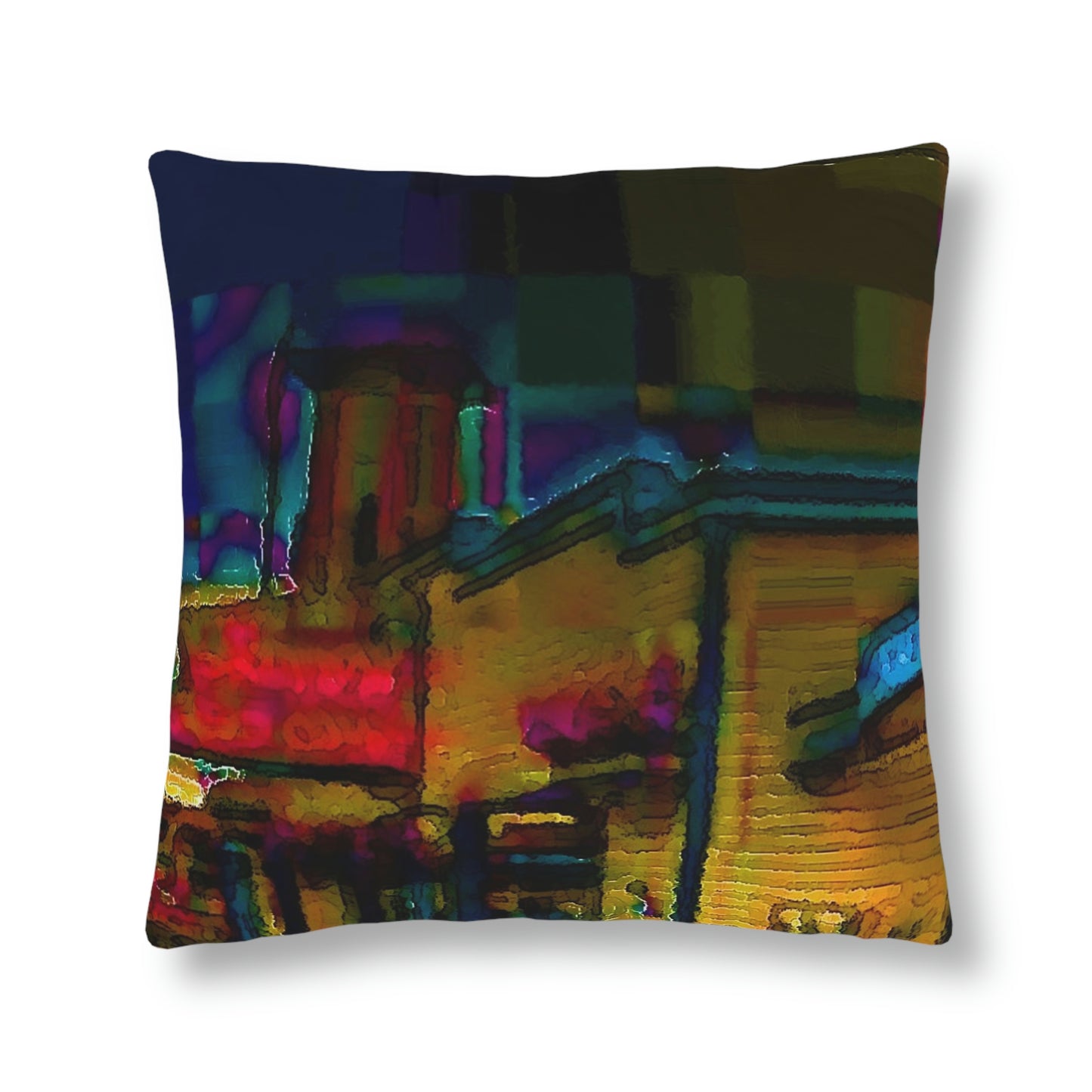 Waterproof Pillows ... In-A-Hurry & Stressed? ... Remember: Keep "Clam" ... Clam_Happy ...  'Ivars: Seattle Waterfront' ... Personal Archives ... Original Works ...