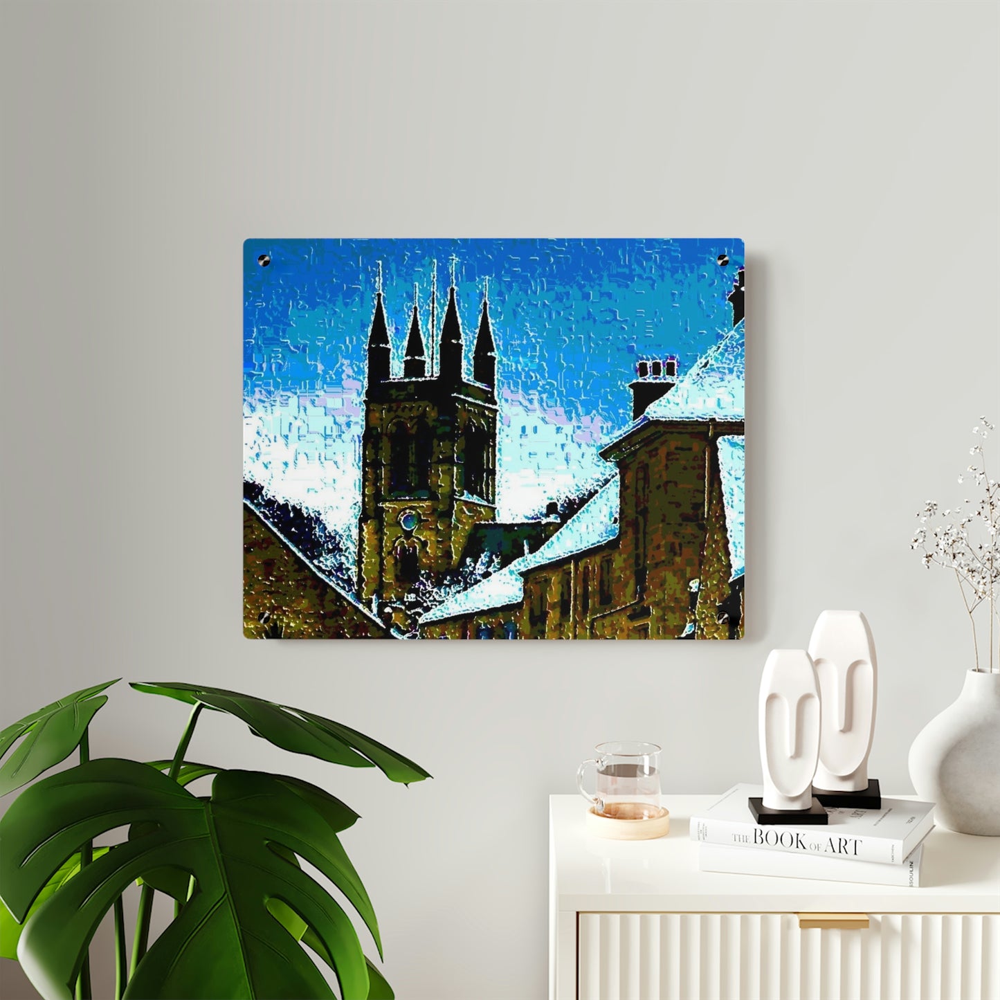 Acrylic Wall Art Panels ....  Walikng The Streets & Alleys ... 'Strolling The Canals ... '  ... Original Works  ...