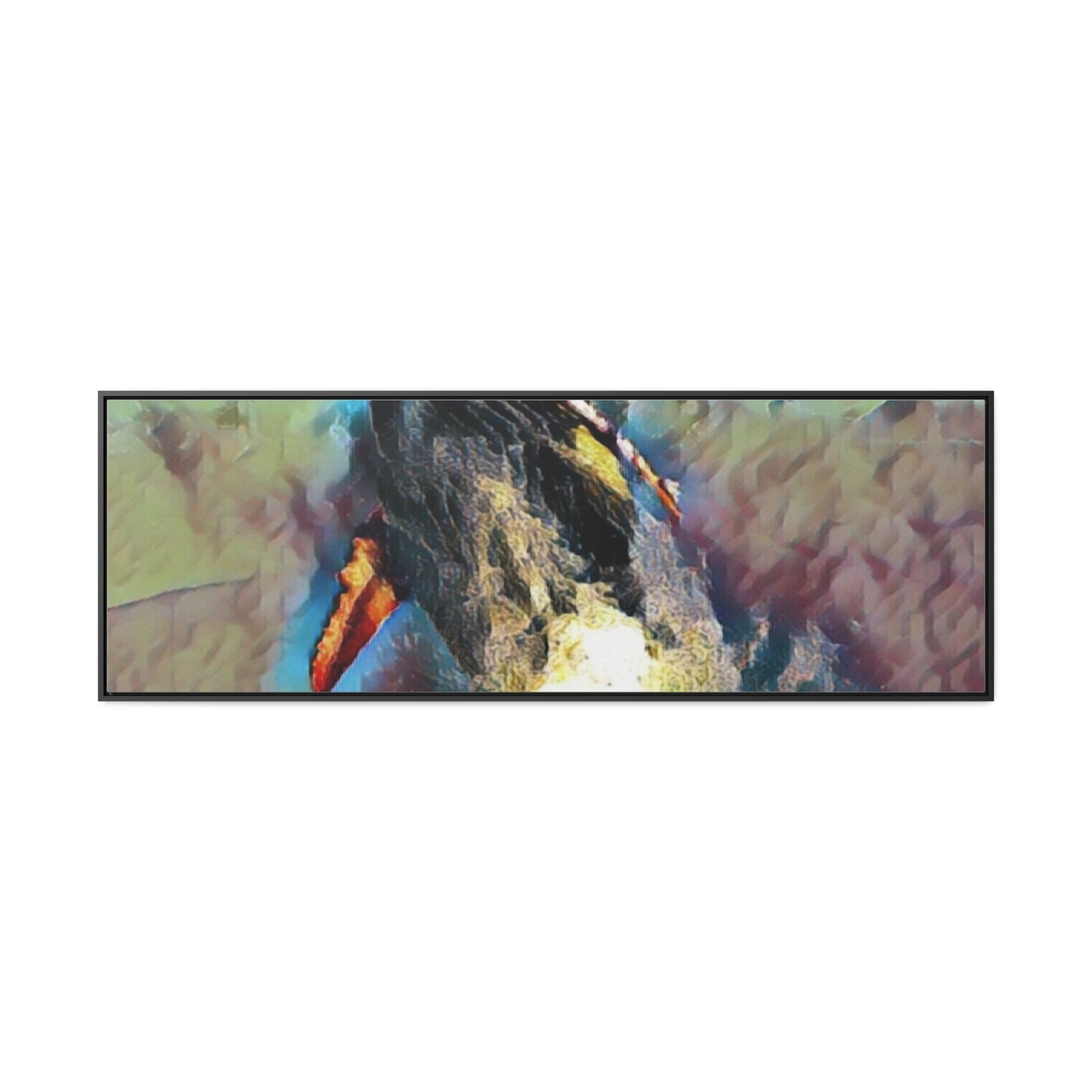 Gallery Canvas Wraps, Horizontal Frame ... An Extraordinary Humpback Breach ... 'With Explosive Energy' ... Family Archives (KPH) ... Circa: 21st Century. Maui, HI ... Original Works ...