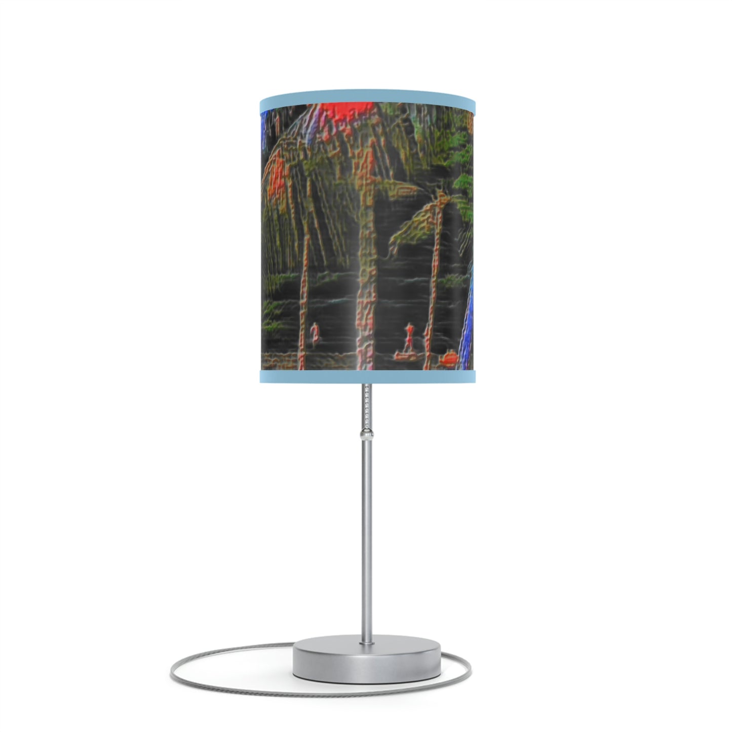 Lamp on a Stand, US|CA plug ... "The Royal Hawai'ian: Waikiki Beach_Beach" ... Honolulu, HI ... Ocotber 2014 (Halloween) ... Original Works ...