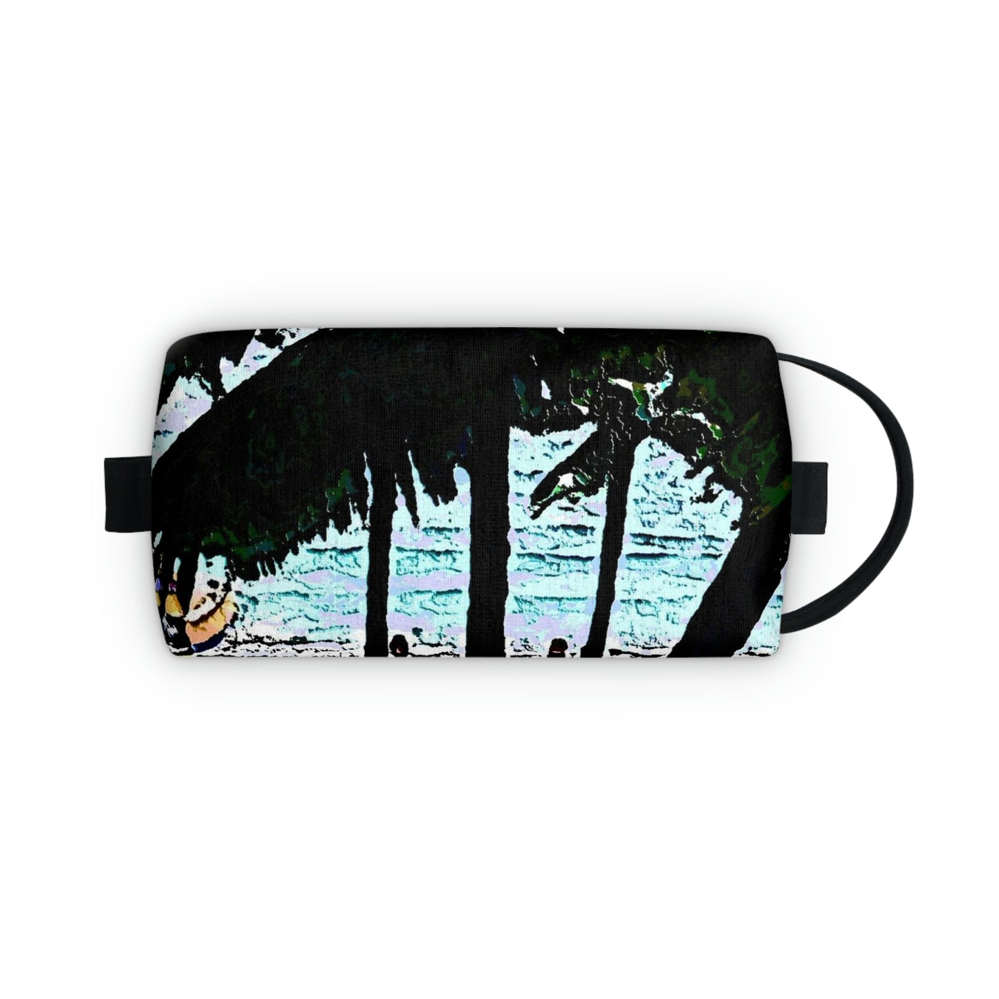 Toiletry Bag ... "A Beautiful Beach Amongst The Palms" ... The Outrigger Waikiki, Honolulu, Oahu ... Original Works ...