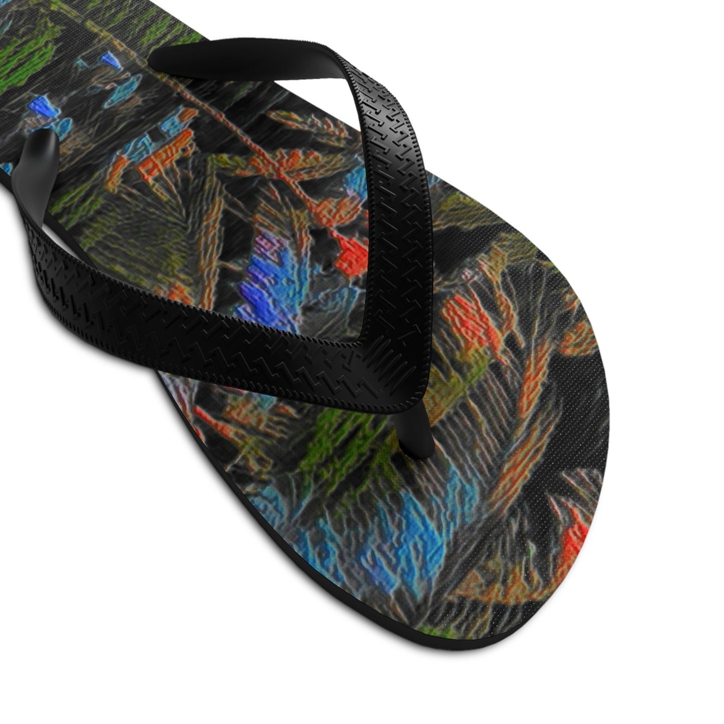 Unisex Flip-Flops ... "The Royal Hawai'ian: Waikiki Beach_Beach" ... Honolulu, HI ... Ocotber 2014 (Halloween) ... Original Works ...