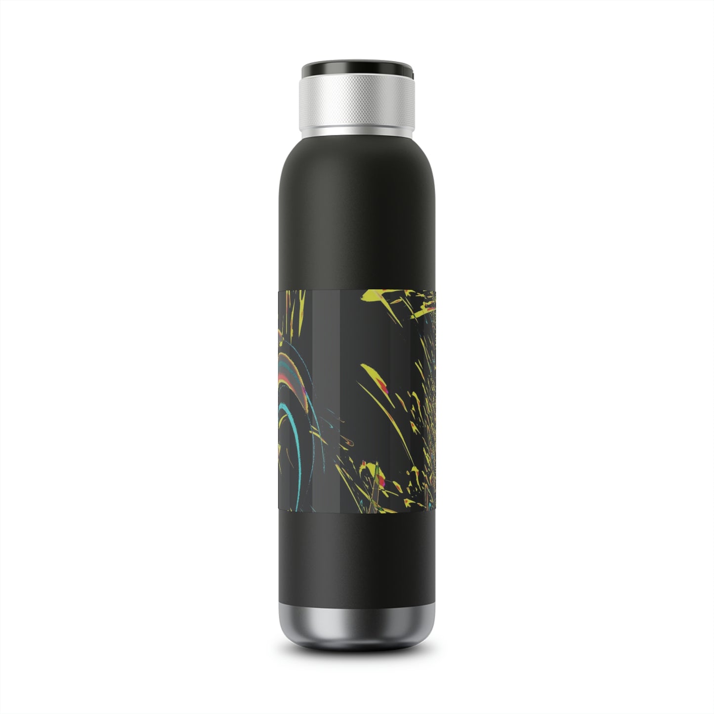 Soundwave Copper Vacuum Audio Bottle 22oz ... "Waning Moon" ... Central Idaho ... October 2022 ... Rendering Time: 22 Hours ... Original Works ...