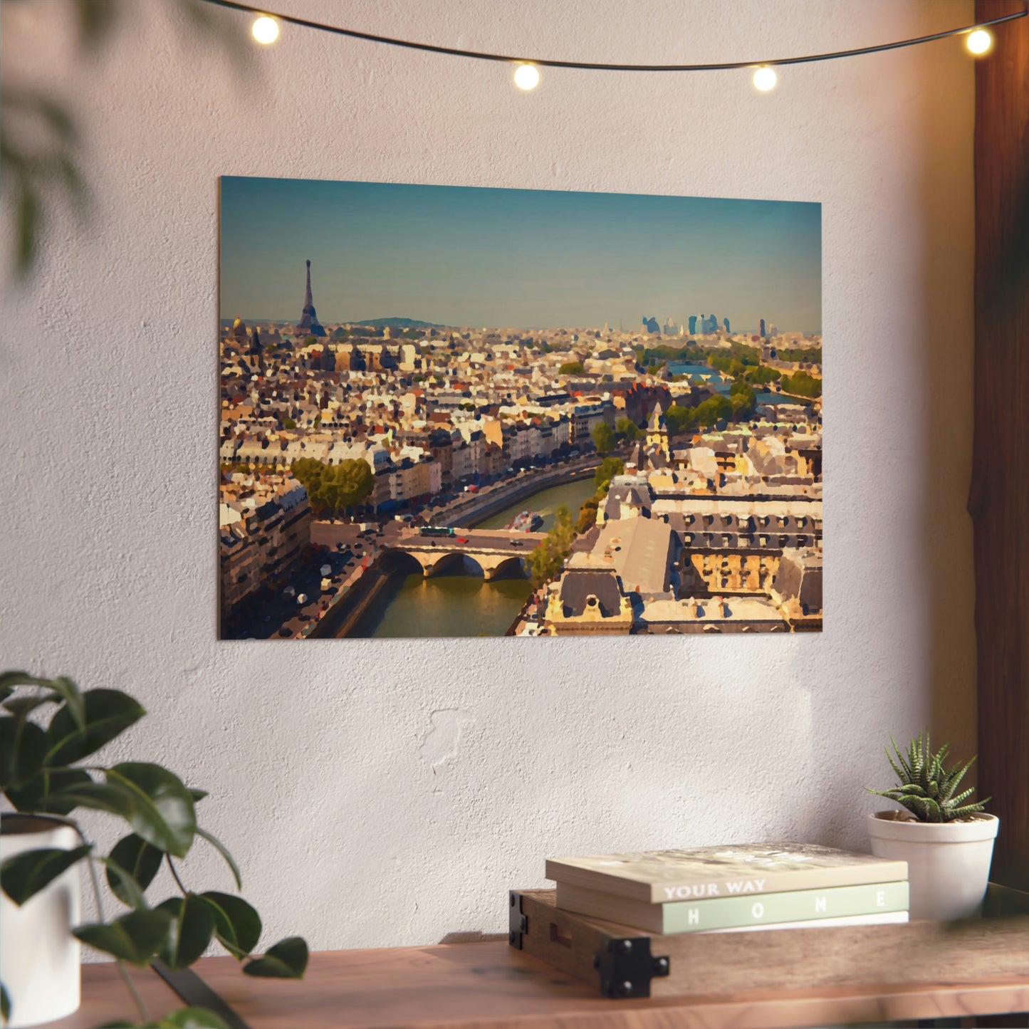 Aluminum Composite Panels ... "Allons Y A La Paris!"... A View Of 'The River Seine & Le Tour Eiffel' ... Family Archives ... Original Works ...