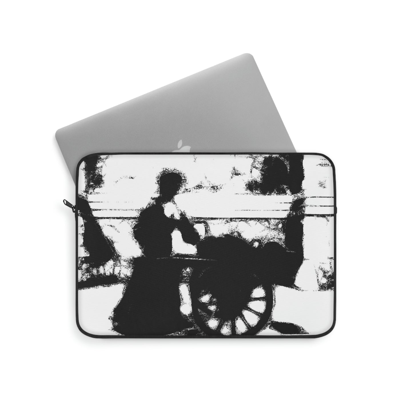Laptop Sleeve ... Dublin's "Molly Malone Along Grafton Street" ... Cryin' Cockels & Muscles Alive-Alive-Oh ... Circa 2003 ... Original Works ...