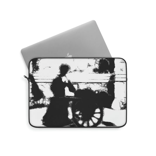 Laptop Sleeve ... Dublin's "Molly Malone Along Grafton Street" ... Cryin' Cockels & Muscles Alive-Alive-Oh ... Circa 2003 ... Original Works ...