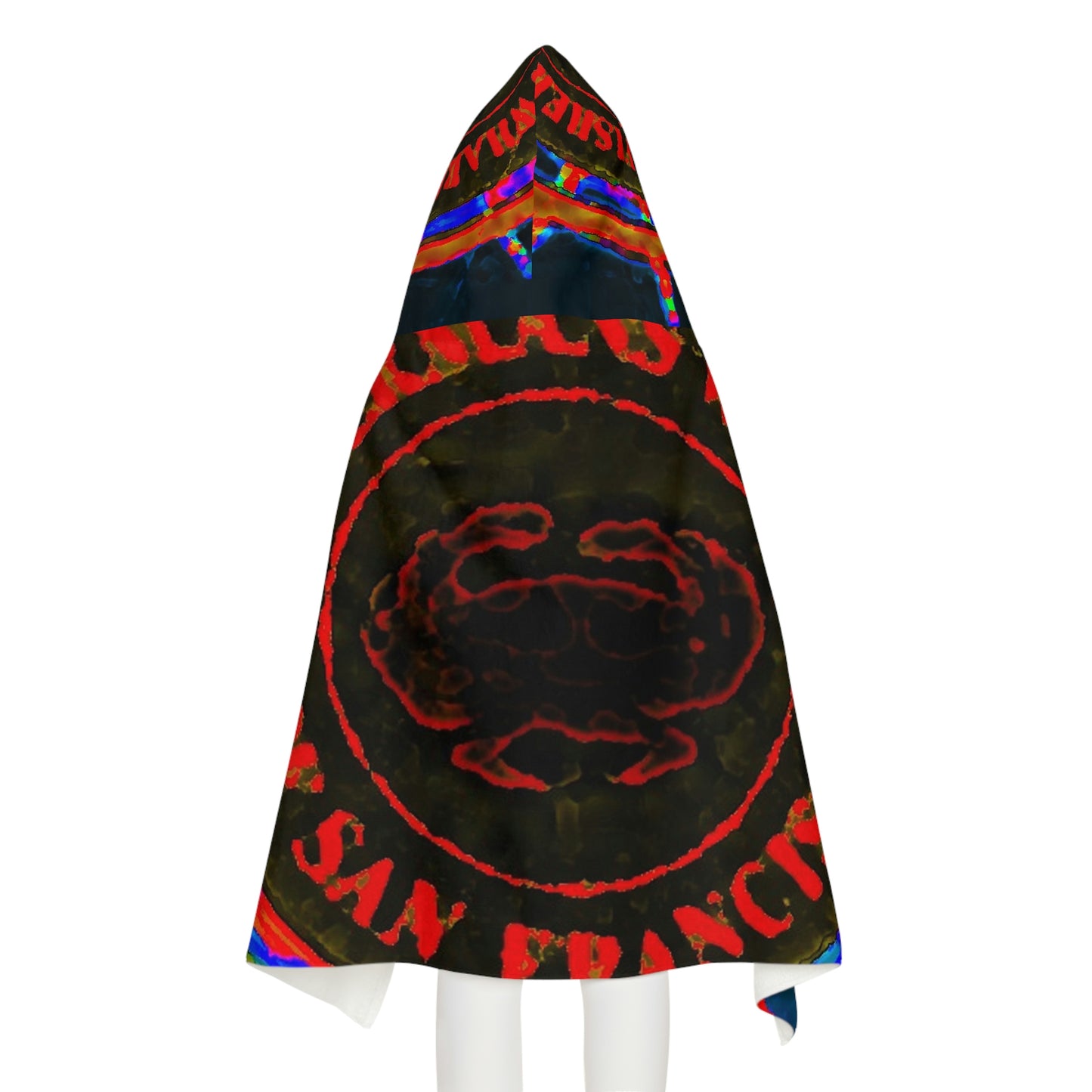 Youth Hooded Towel ... "No.9 Fishermen's Grotto - Fishermen's Wharf, SF, California" ... Family Archives: 1970's ... Original Works ...