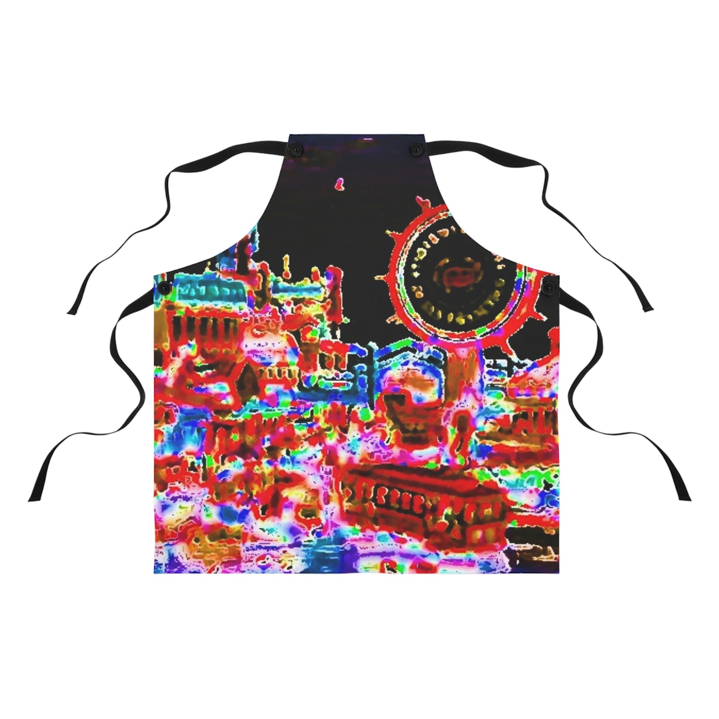 Apron ... "No.9 Fishermen's Grotto - Fishermen's Wharf, SF, California" ... Family Archives: 1970's ... Original Works ...