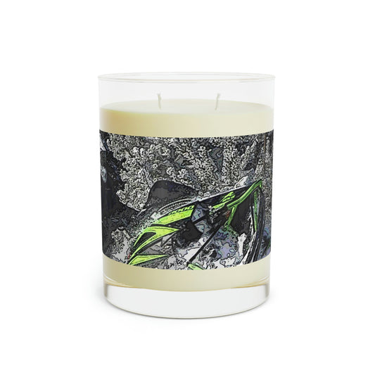 Scented Candle - Full Glass, 11oz ...  Come Fly With The Professionals ... CIP-Airways ... 'Getting-Er-Done' ... Original Works ... December 2022 ...
