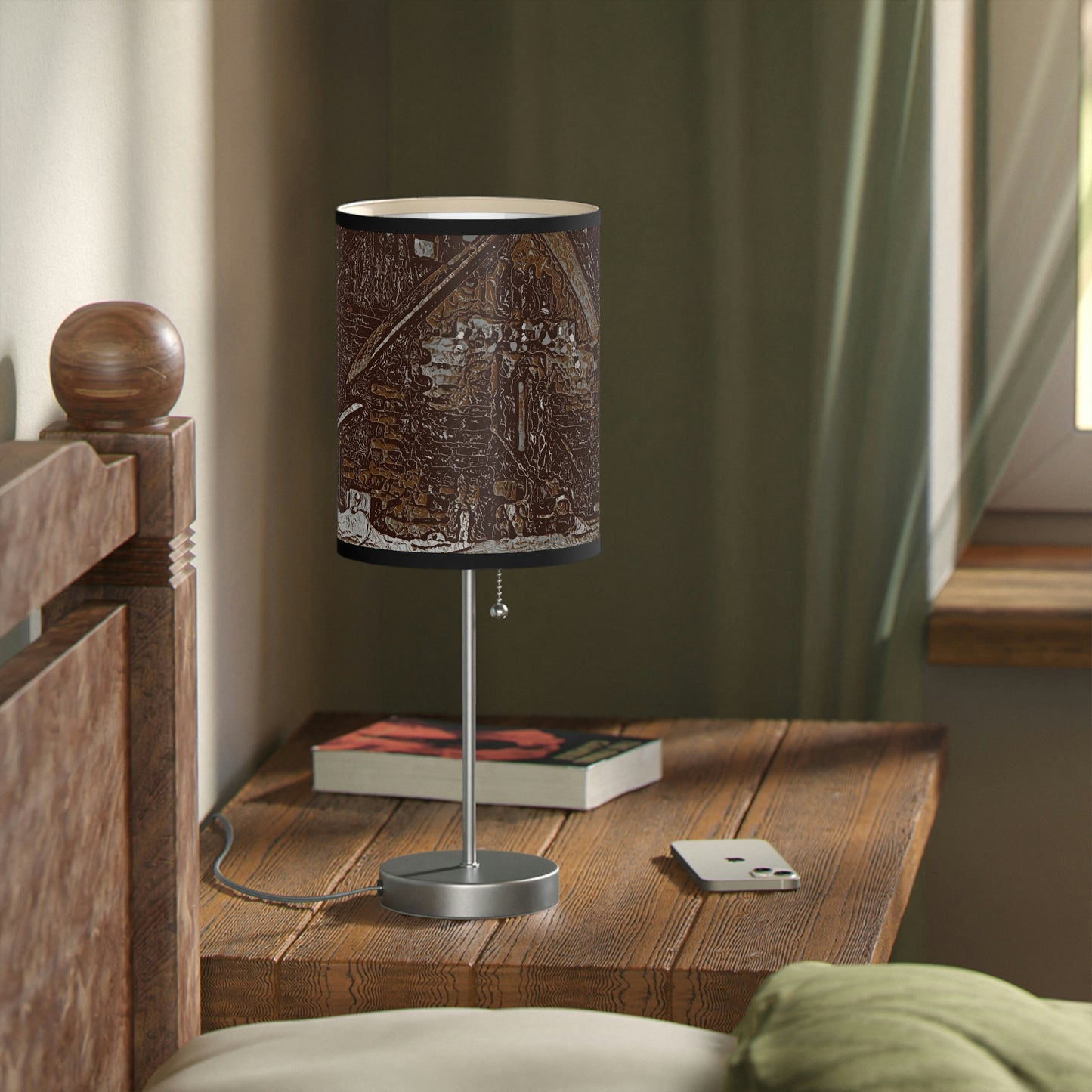 Lamp on a Stand, US|CA plug ... "A Bit Of Illumination For Your Cabin, Trailer, Boat-Yacht, RV, Home, Or Tiny-Home".