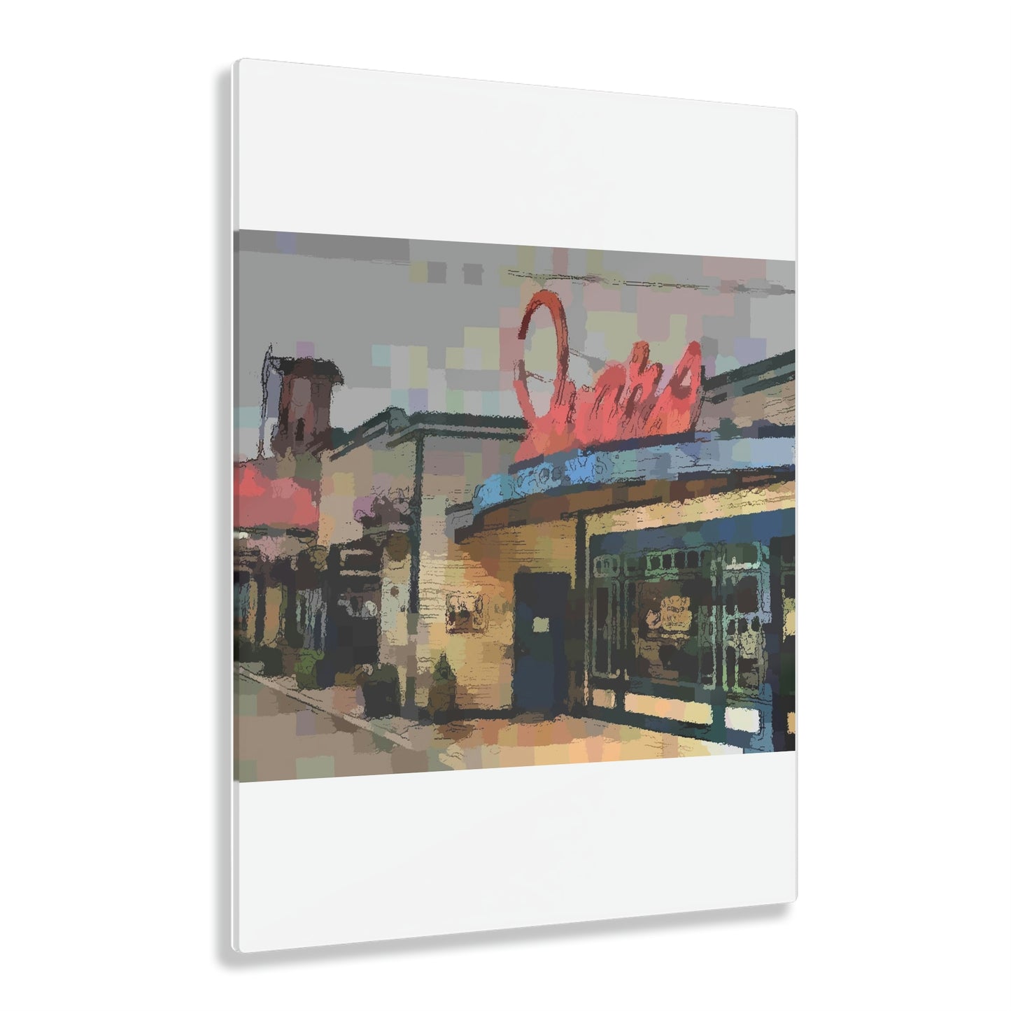 Acrylic Prints ... In-A-Hurry & Stressed? ... Remember: Keep "Clam" ... Clam_Happy ...  'Ivars: Seattle Waterfront' ... Personal Archives ... Original Works ...
