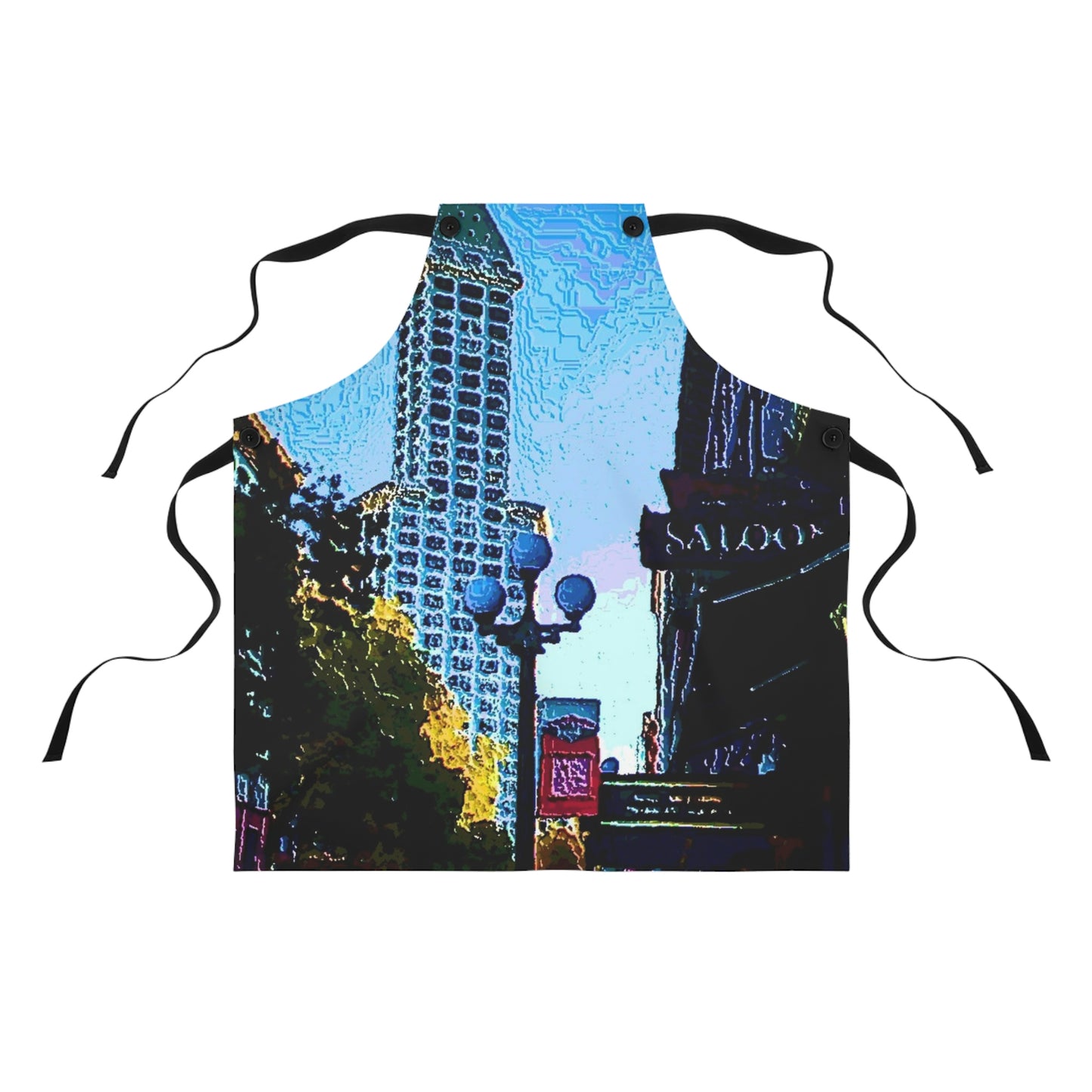 Apron ...  Pioneer Square & Smith Tower ... 'That World Famous View' ... Colleague Supplied Photo ... Original Works ...