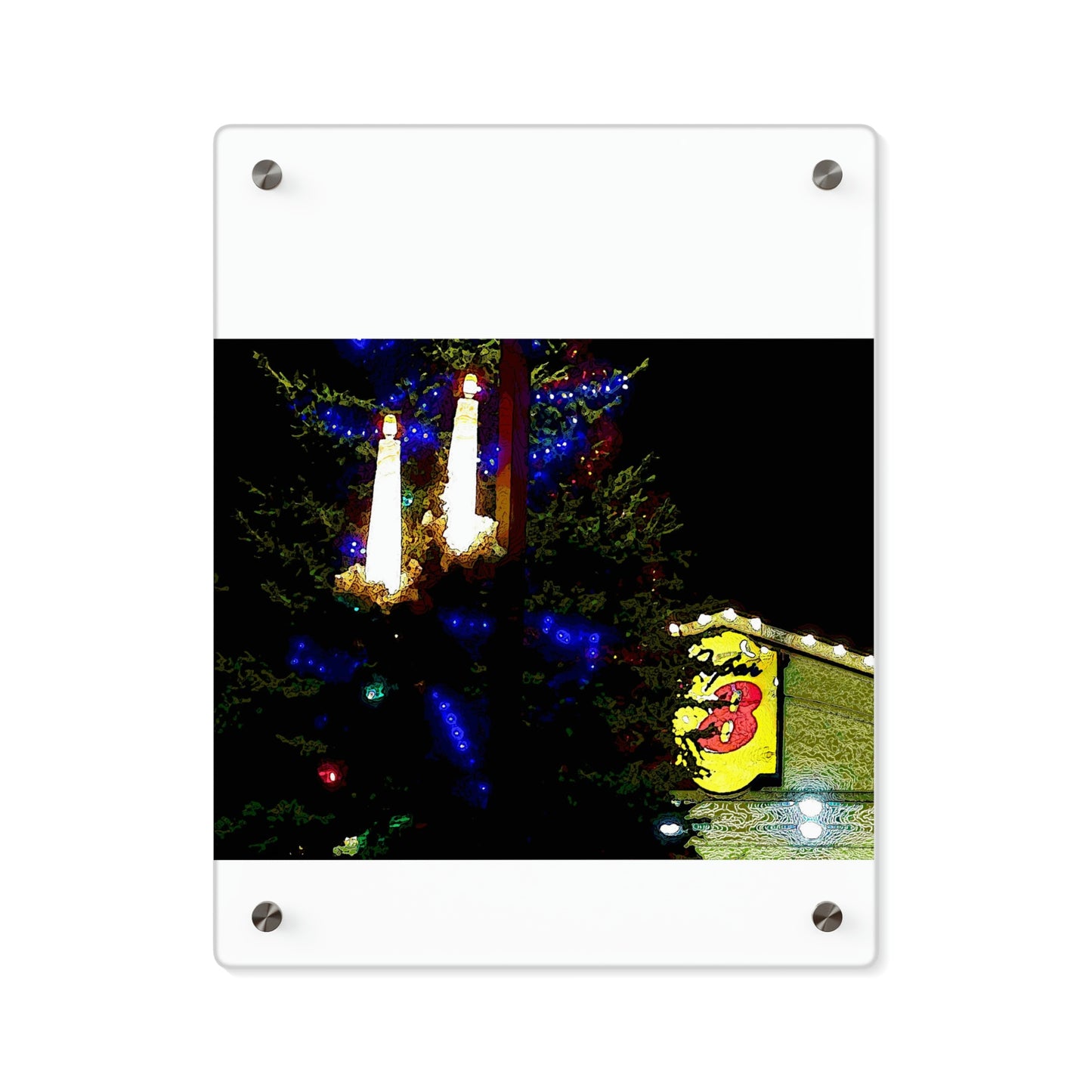 Acrylic Wall Art Panels ... A Very Nice Super-8 'On The Praire' ... Grangeville, Idaho ... Jan23 ... Original Works ...