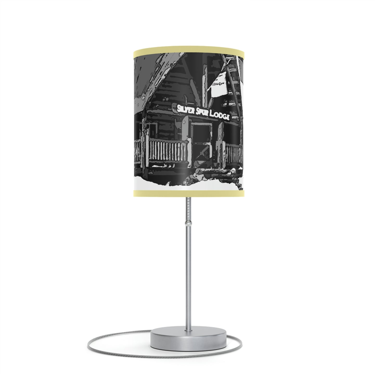 Lamp on a Stand, US|CA plug ... A Beautiful Lodge & Back-Country Outfitter In A Mountain Town ... 'Dixie, Idaho, November 2022' ... Original Works ...
