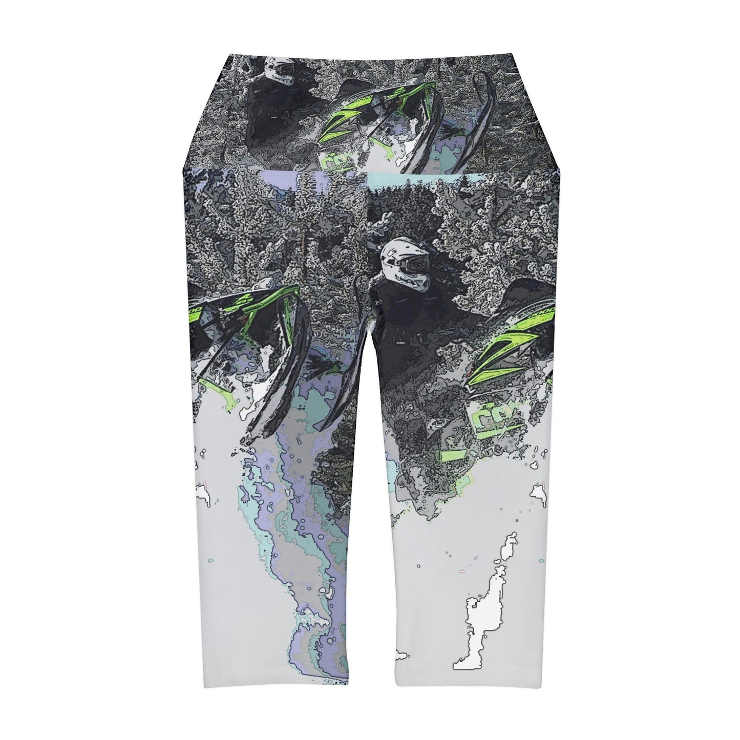 Yoga Capri Leggings ... Come Fly With The Professionals ... CIP-Airways ... 'Getting-Er-Done' ... Original Works ... December 2022 ...