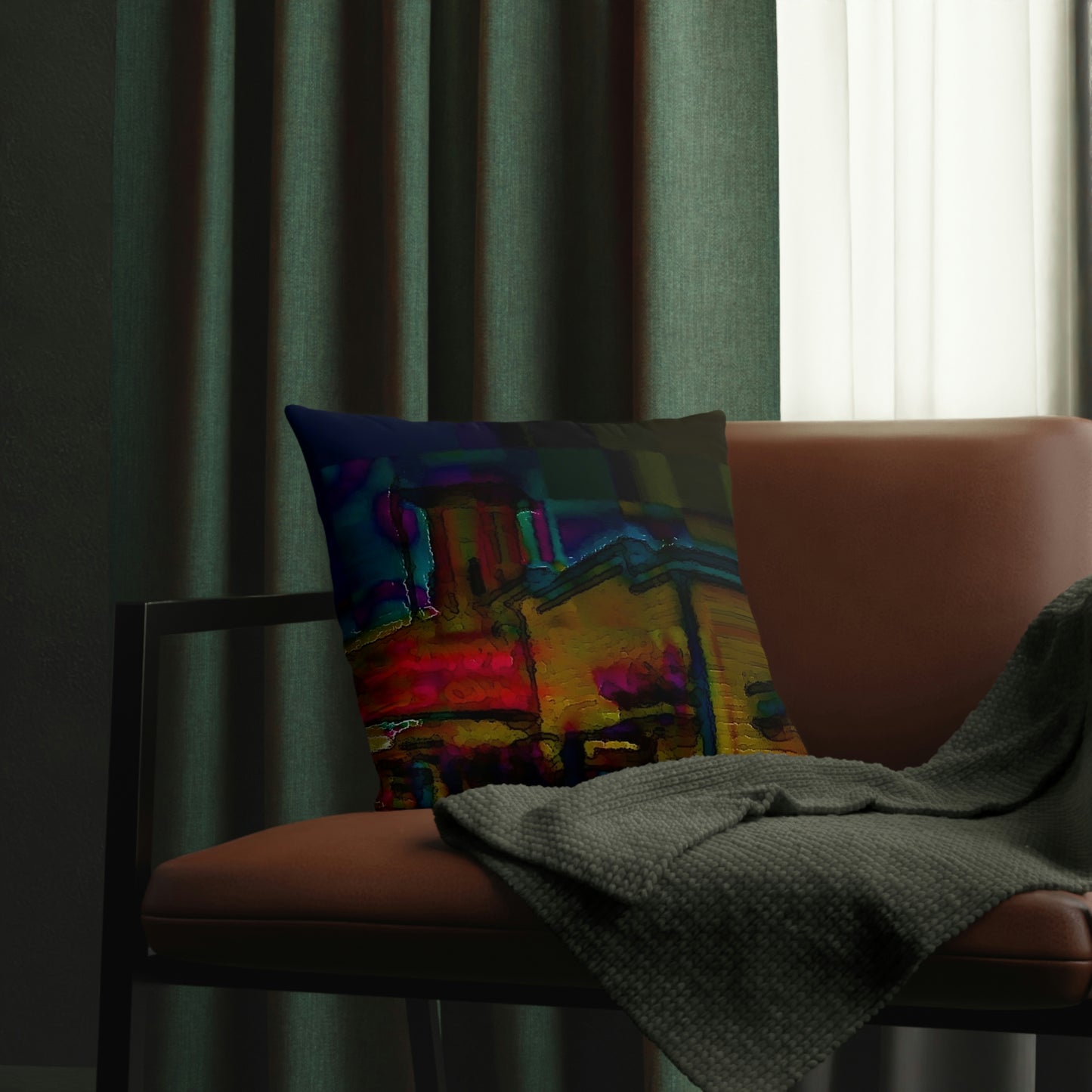 Waterproof Pillows ... In-A-Hurry & Stressed? ... Remember: Keep "Clam" ... Clam_Happy ...  'Ivars: Seattle Waterfront' ... Personal Archives ... Original Works ...