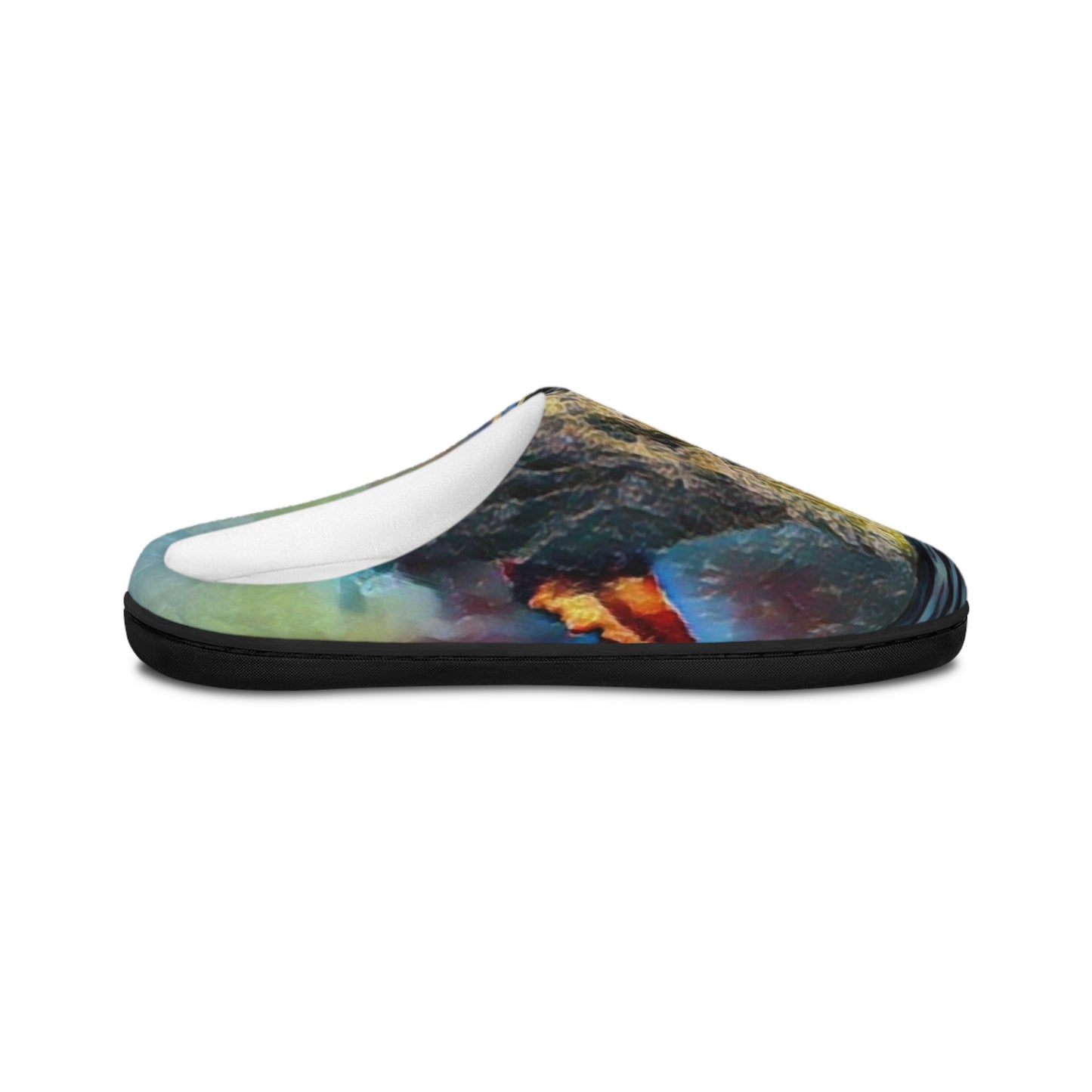 Men's Indoor Slippers ... An Extraordinary Humpback Breach ... 'With Explosive Energy' ... Family Archives (KPH) ... Circa: 21st Century. Maui, HI ... Original Works ...