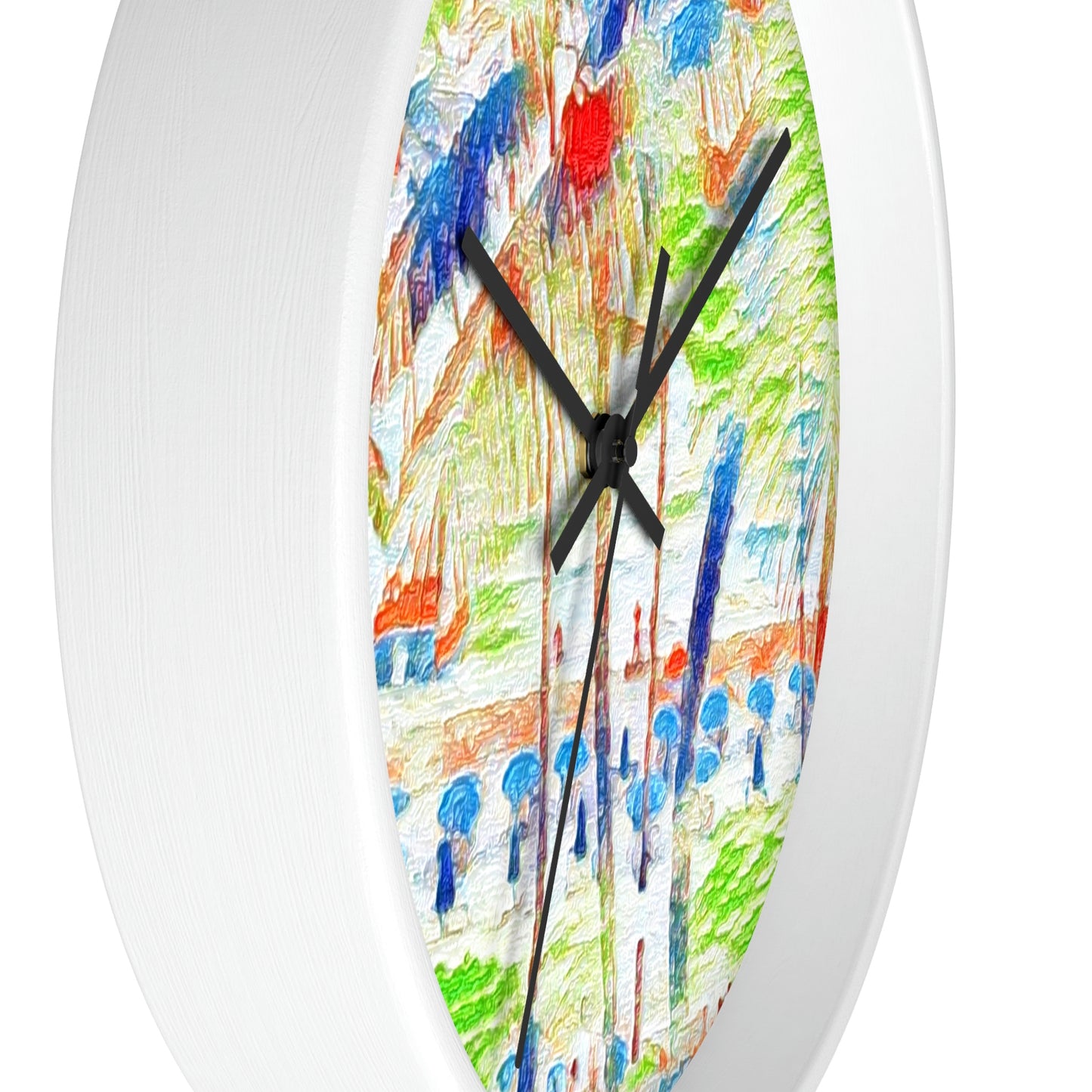 Wall Clock ... "The Royal Hawai'ian: Waikiki Beach_Beach" ... Honolulu, HI ... Ocotber 2014 (Halloween) ... Original Works ...