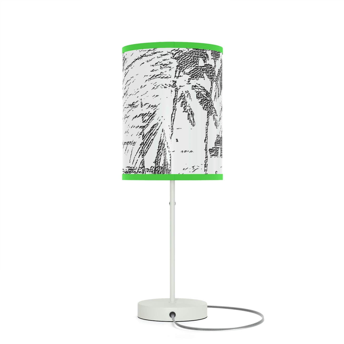 Lamp on a Stand, US|CA plug ... "The Royal Hawai'ian: Waikiki Beach_Beach" ... Honolulu, HI ... Ocotber 2014 (Halloween) ... Original Works ...