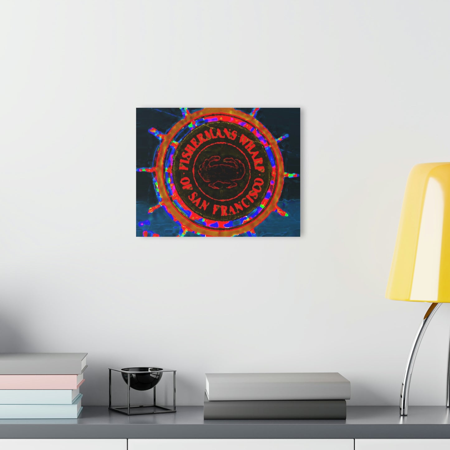 Acrylic Prints (French Cleat Hanging)  ... "No.9 Fishermen's Grotto - Fishermen's Wharf, SF, California" ... Family Archives: 1970's ... Original Works ...