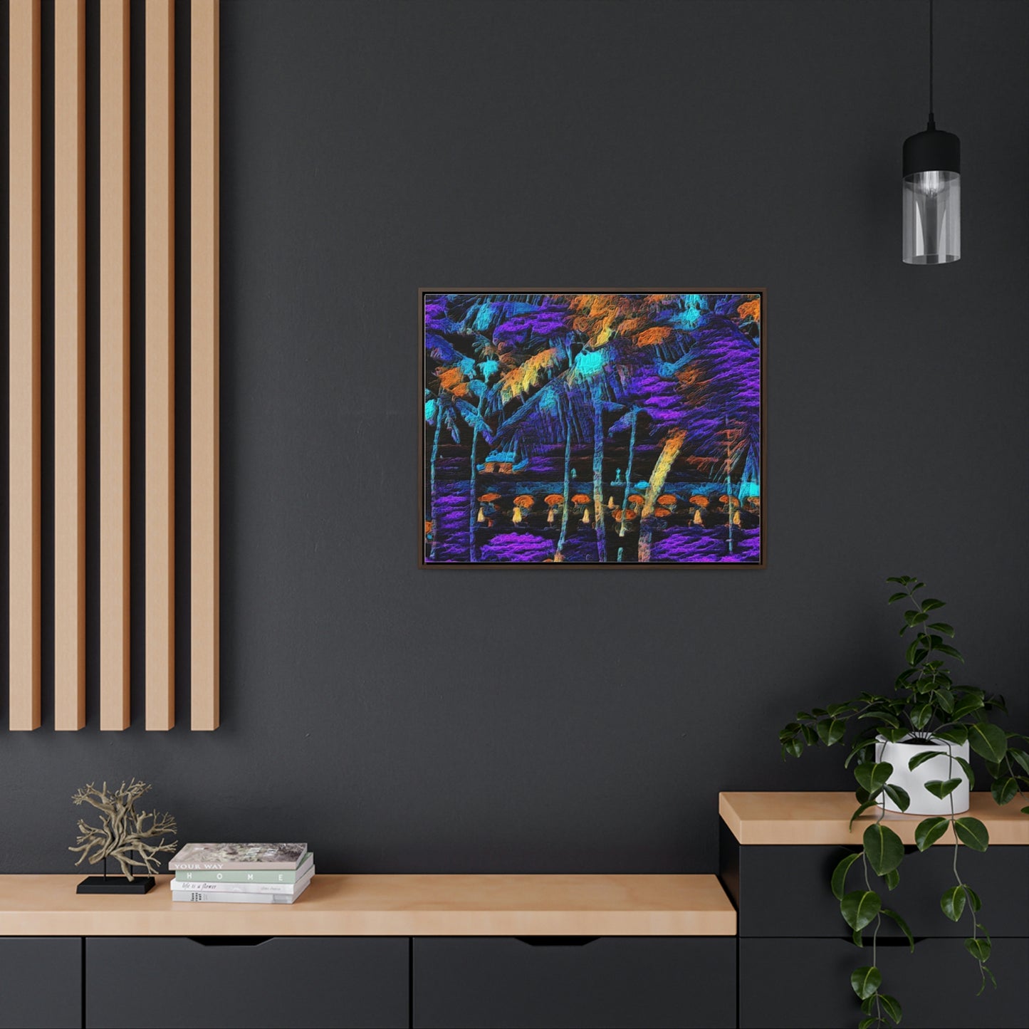 Gallery Canvas Wraps, Horizontal Frame ... "The Royal Hawai'ian: Waikiki Beach_Beach" ... Honolulu, HI ... Ocotber 2014 (Halloween) ... Original Works ...