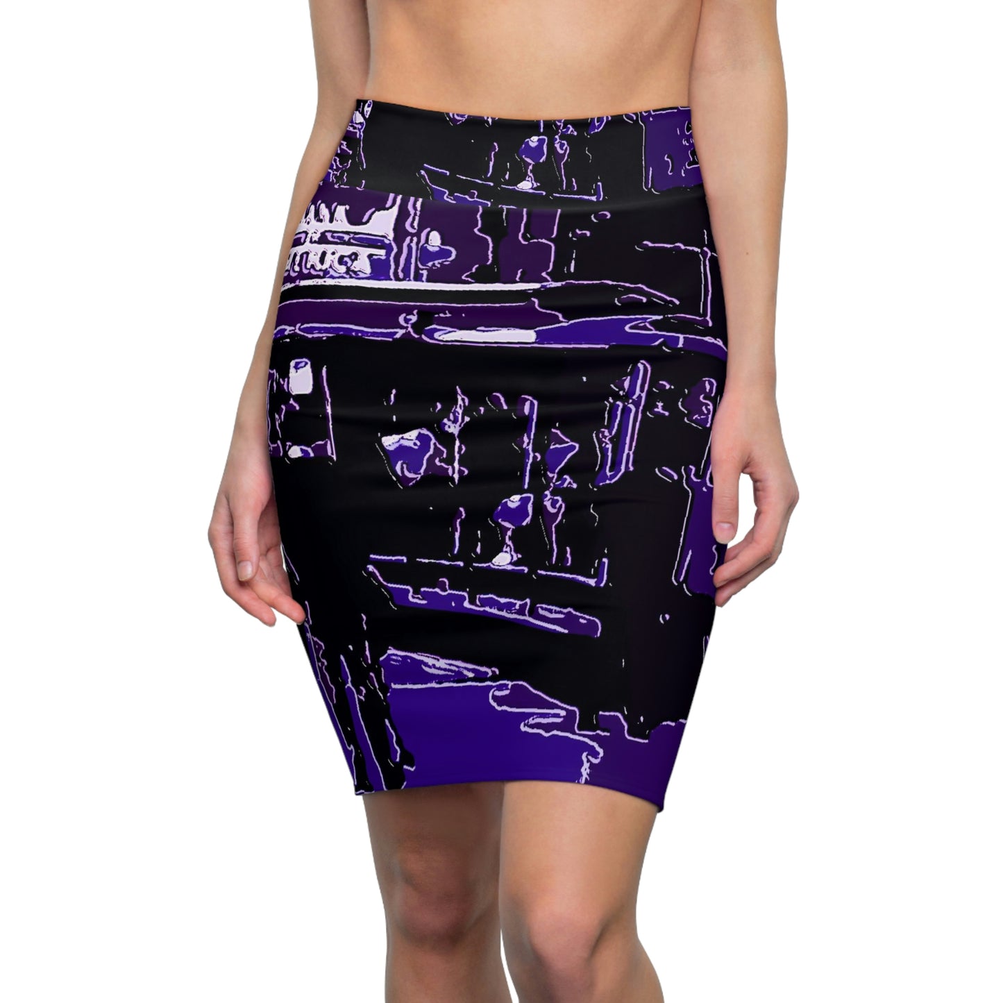 Women's Pencil Skirt ...  'Rice-A-Roni-A-San Francisco Treat' ... "A Cable Car Classic" ... Family Archives: 1973 ... Original Works ...