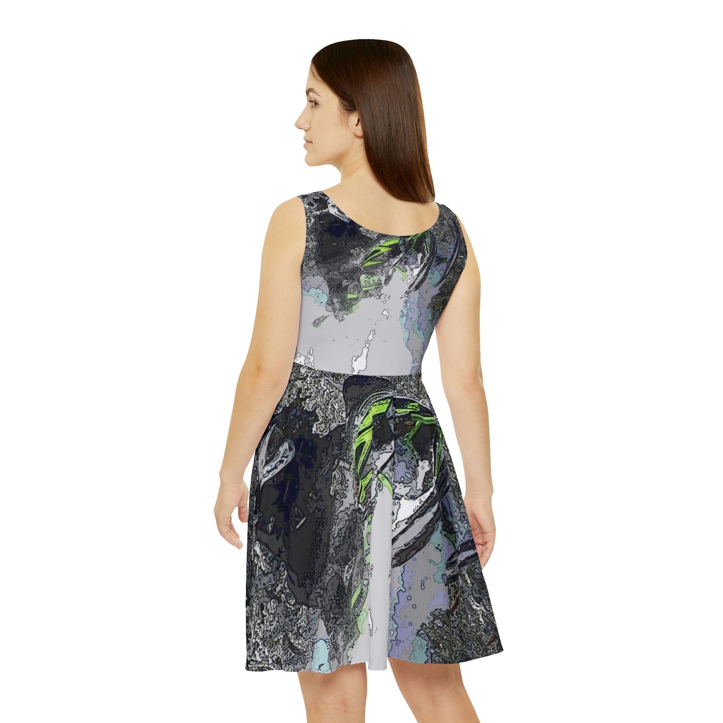Women's Skater Dress ... Come Fly With The Professionals ... CIP-Airways ... 'Getting-Er-Done' ... Original Works ... December 2022 ...