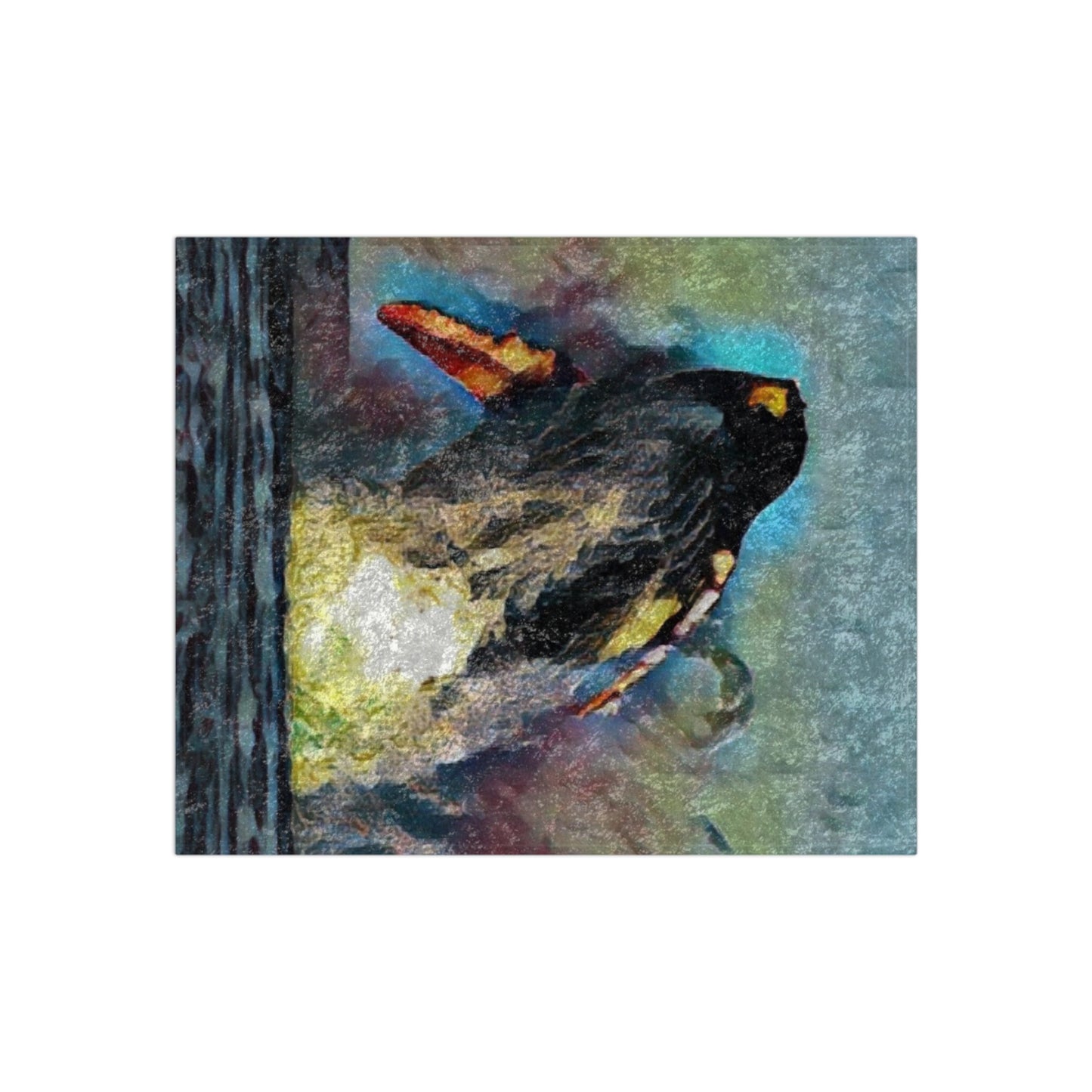 Crushed Velvet Blanket ... An Extraordinary Humpback Breach ... 'With Explosive Energy' ... Family Archives (KPH) ... Circa: 21st Century. Maui, HI ... Original Works ...