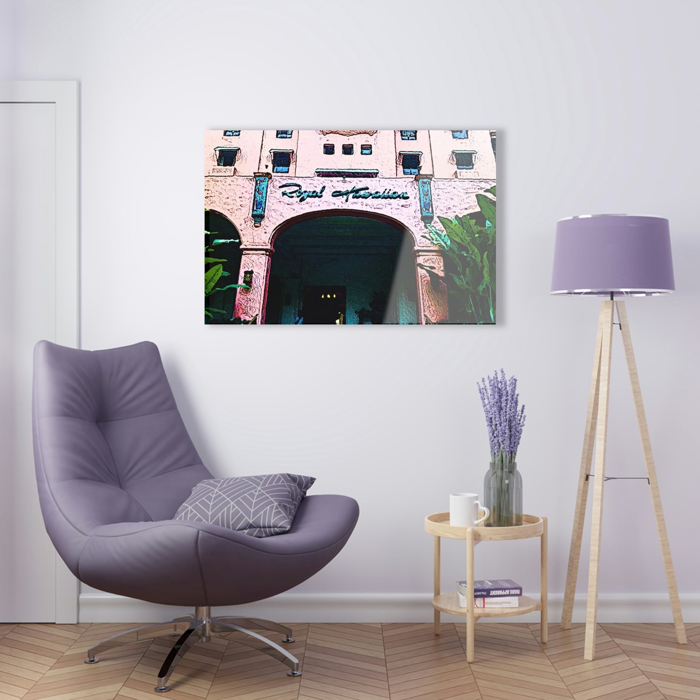 Acrylic Prints ...  "La Grande Entree" At: 'The Pink Palace' ... The Royal Hawai'ian ... Honolulu, HI ... '27Oct2014' ... Original Works ...