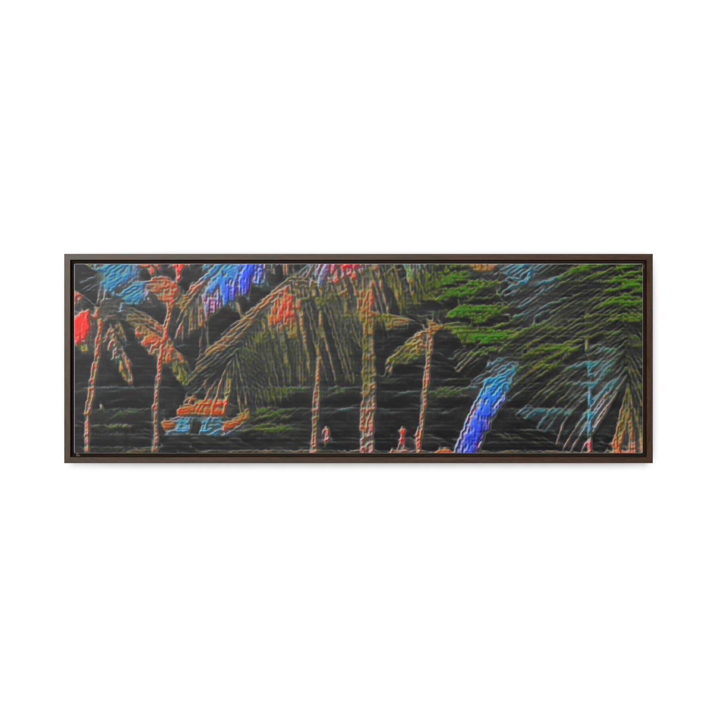 Gallery Canvas Wraps, Horizontal Frame ... "The Royal Hawai'ian: Waikiki Beach_Beach" ... Honolulu, HI ... Ocotber 2014 (Halloween) ... Original Works ...