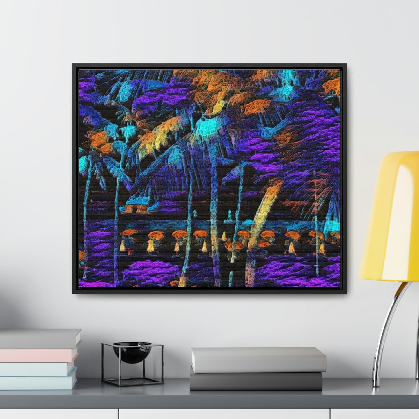 Gallery Canvas Wraps, Horizontal Frame ... "The Royal Hawai'ian: Waikiki Beach_Beach" ... Honolulu, HI ... Ocotber 2014 (Halloween) ... Original Works ...
