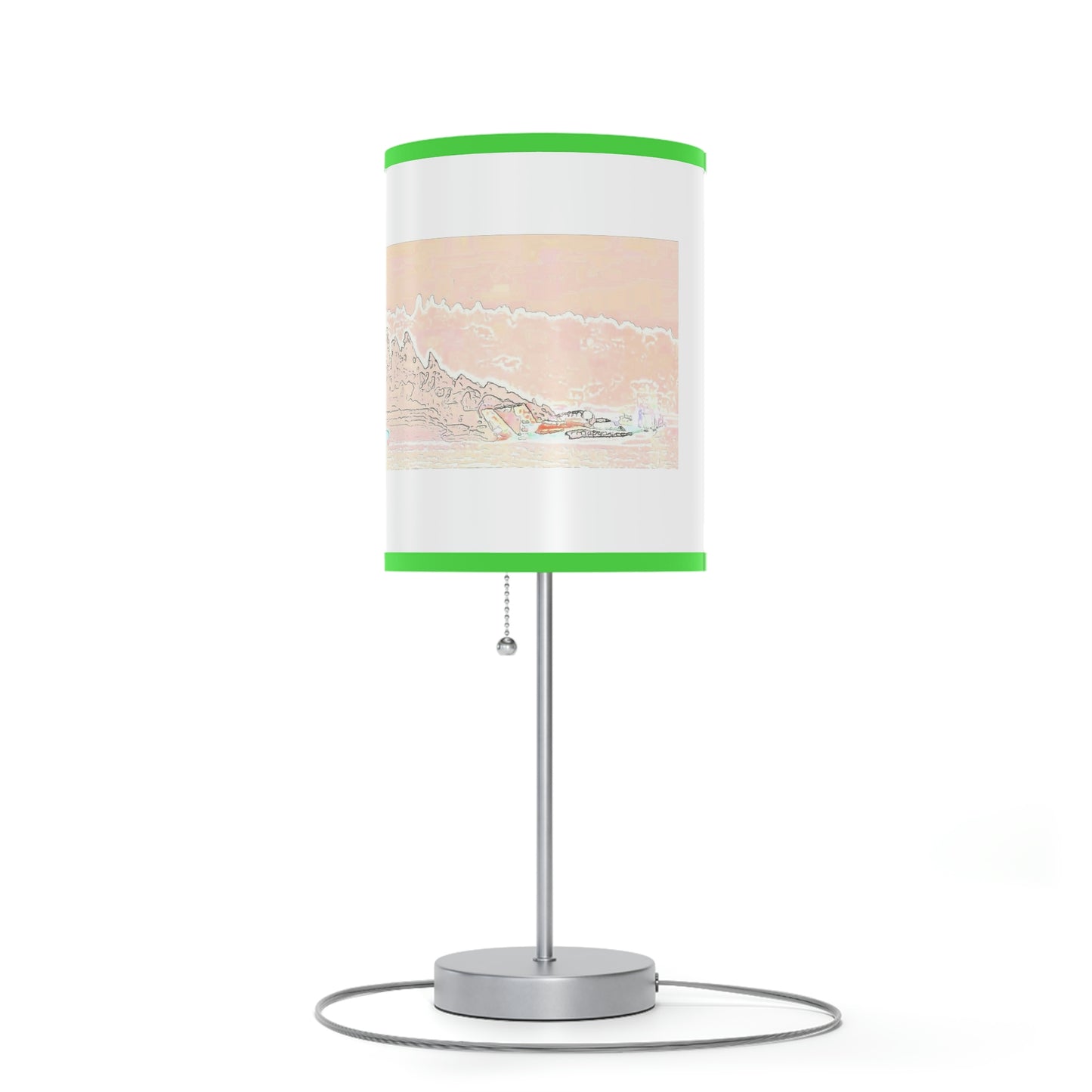 Lamp on a Stand, US|CA plug ... Seattle Columbia Cup On Lake Washington ... "Dave Wilcox Heads For The Win" ... Associate Gift-Photo ... Original Works ...