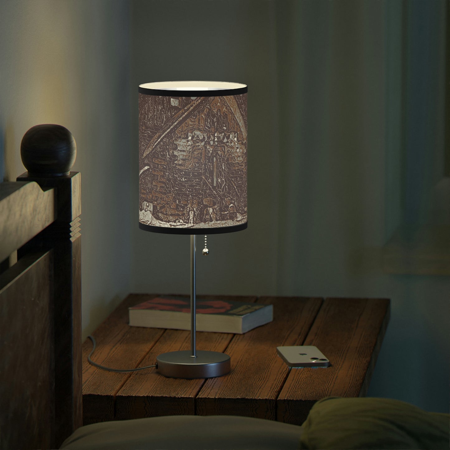 Lamp on a Stand, US|CA plug ... "A Bit Of Illumination For Your Cabin, Trailer, Boat-Yacht, RV, Home, Or Tiny-Home".