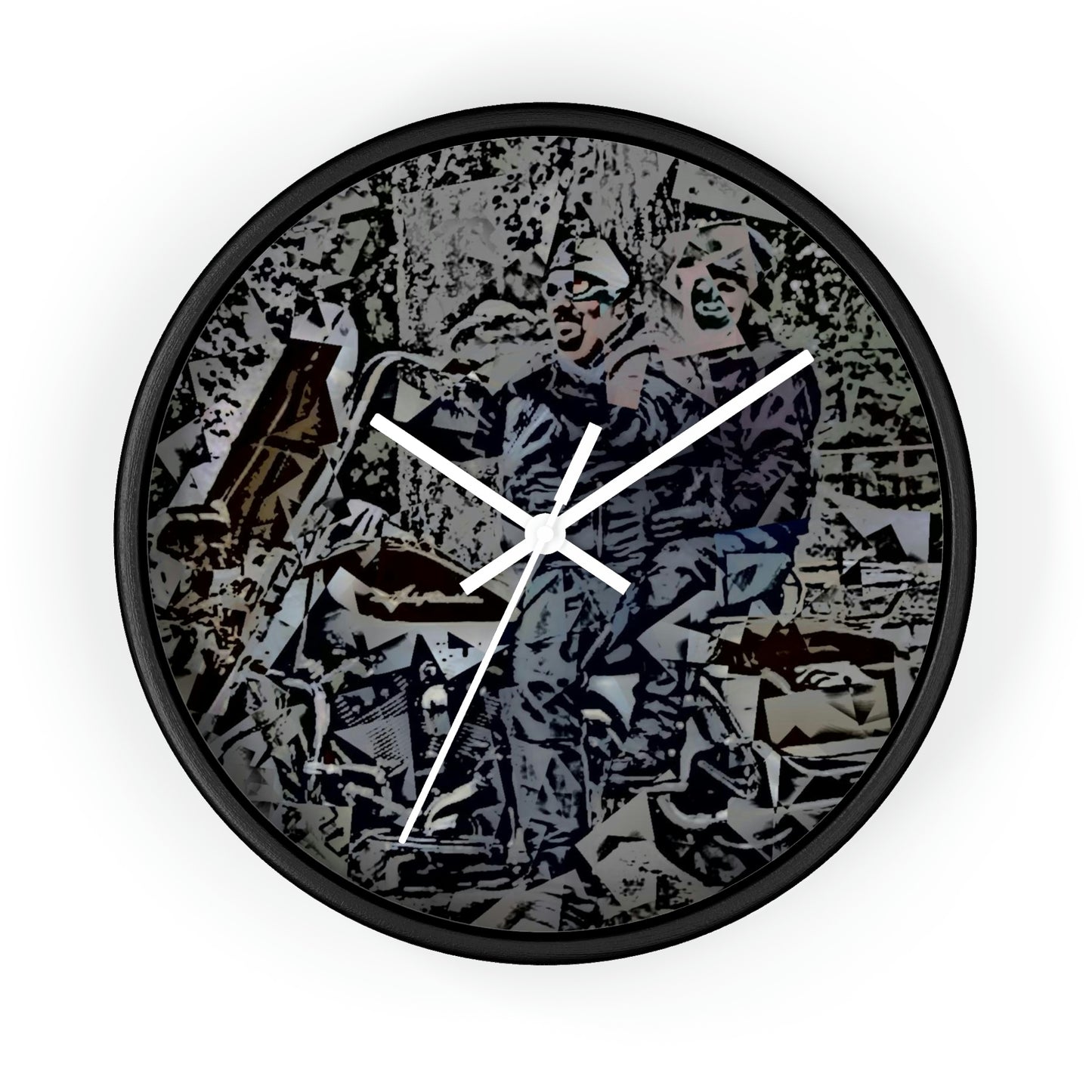 Wall clock ... The Open Road Beckons ... "Harley 'D' Yearnings ..."  Original Works ...