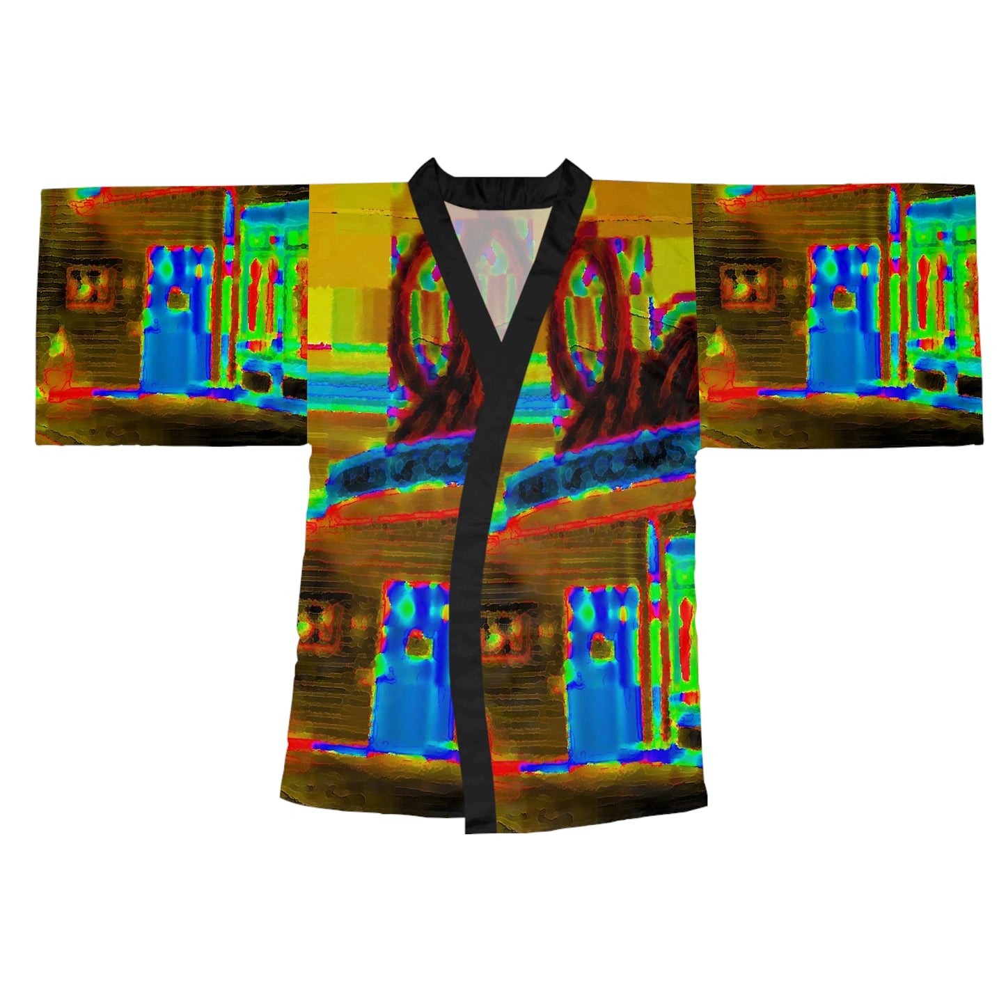 Long Sleeve Kimono Robe ...  In-A-Hurry & Stressed? ... Remember: Keep "Clam" ... Clam_Happy ...  'Ivars: Seattle Waterfront' ... Personal Archives ... Original Works ...
