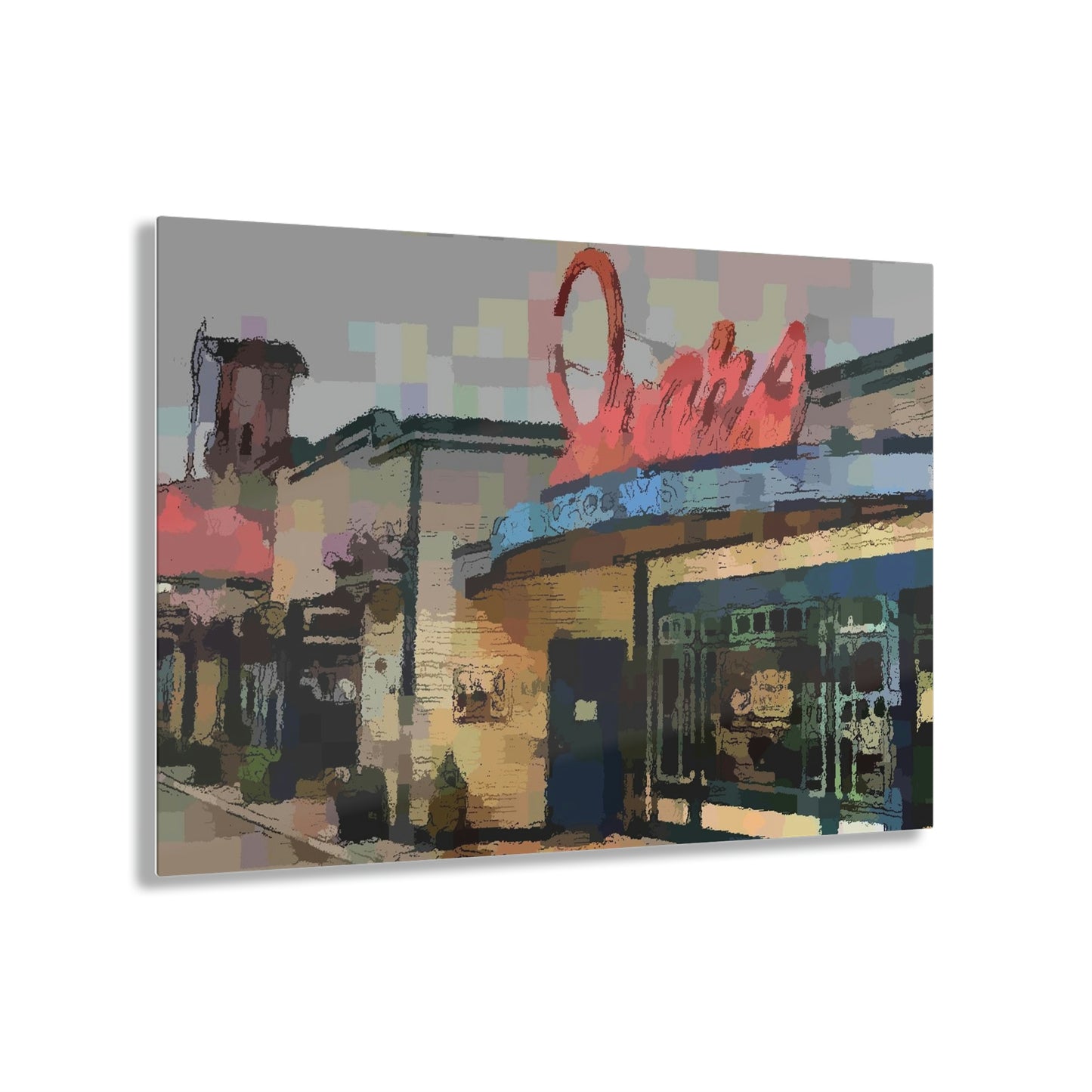 Acrylic Prints ... In-A-Hurry & Stressed? ... Remember: Keep "Clam" ... Clam_Happy ...  'Ivars: Seattle Waterfront' ... Personal Archives ... Original Works ...